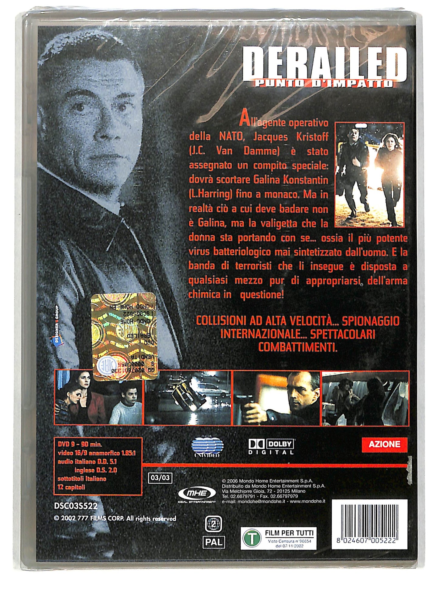 EBOND Derailed-Punto d'impatto DVD D620733
