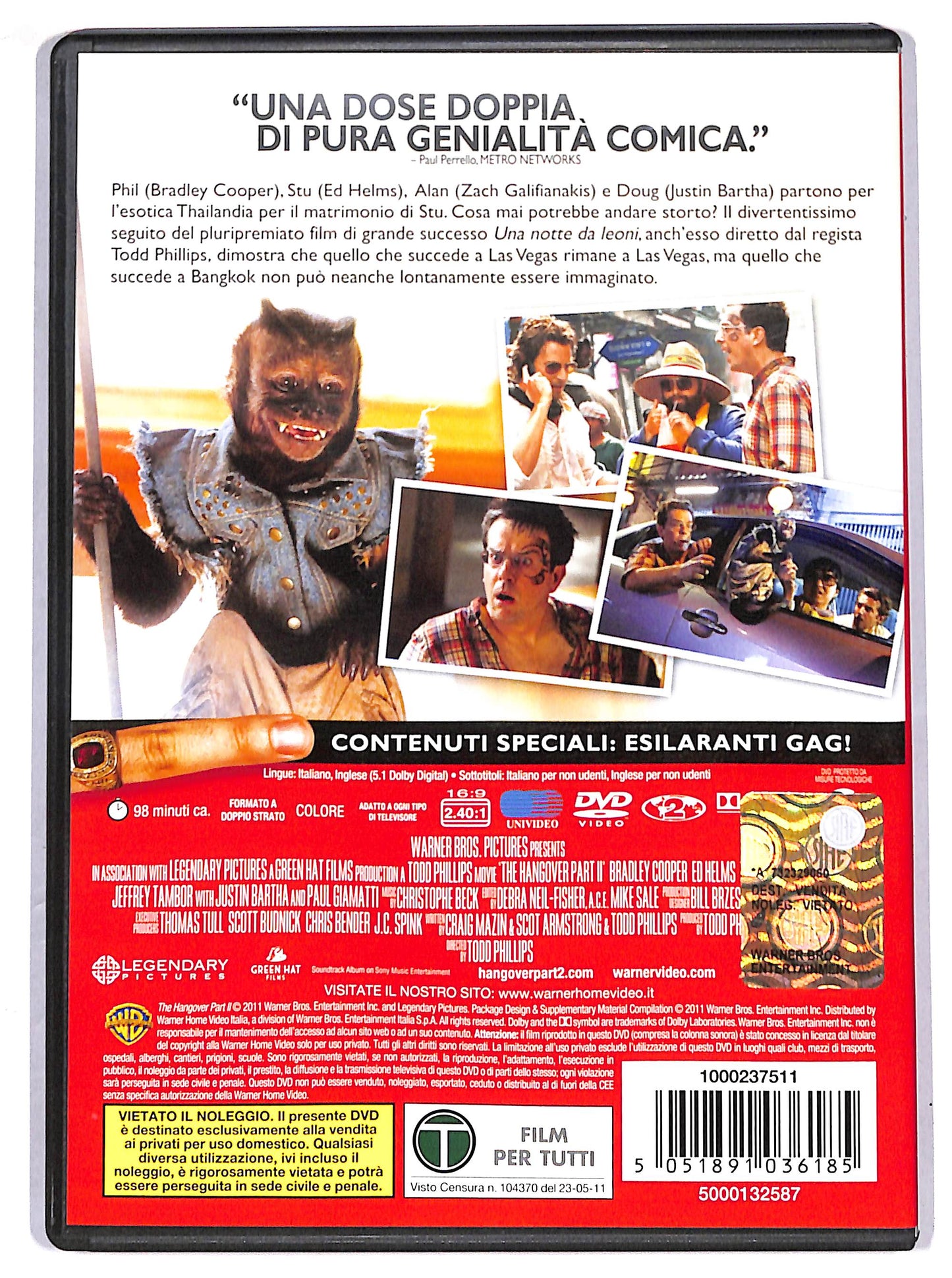 EBOND una notte da leoni 2 DVD D620936