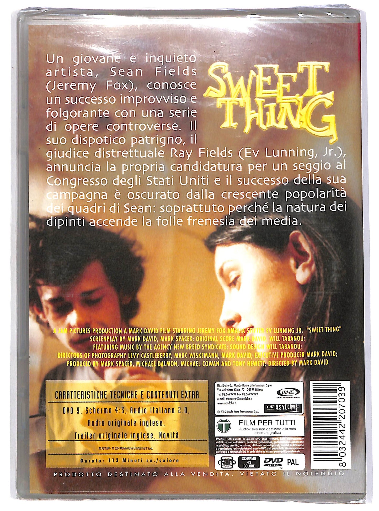EBOND Sweet Thing EDITORIALE DVD D621015