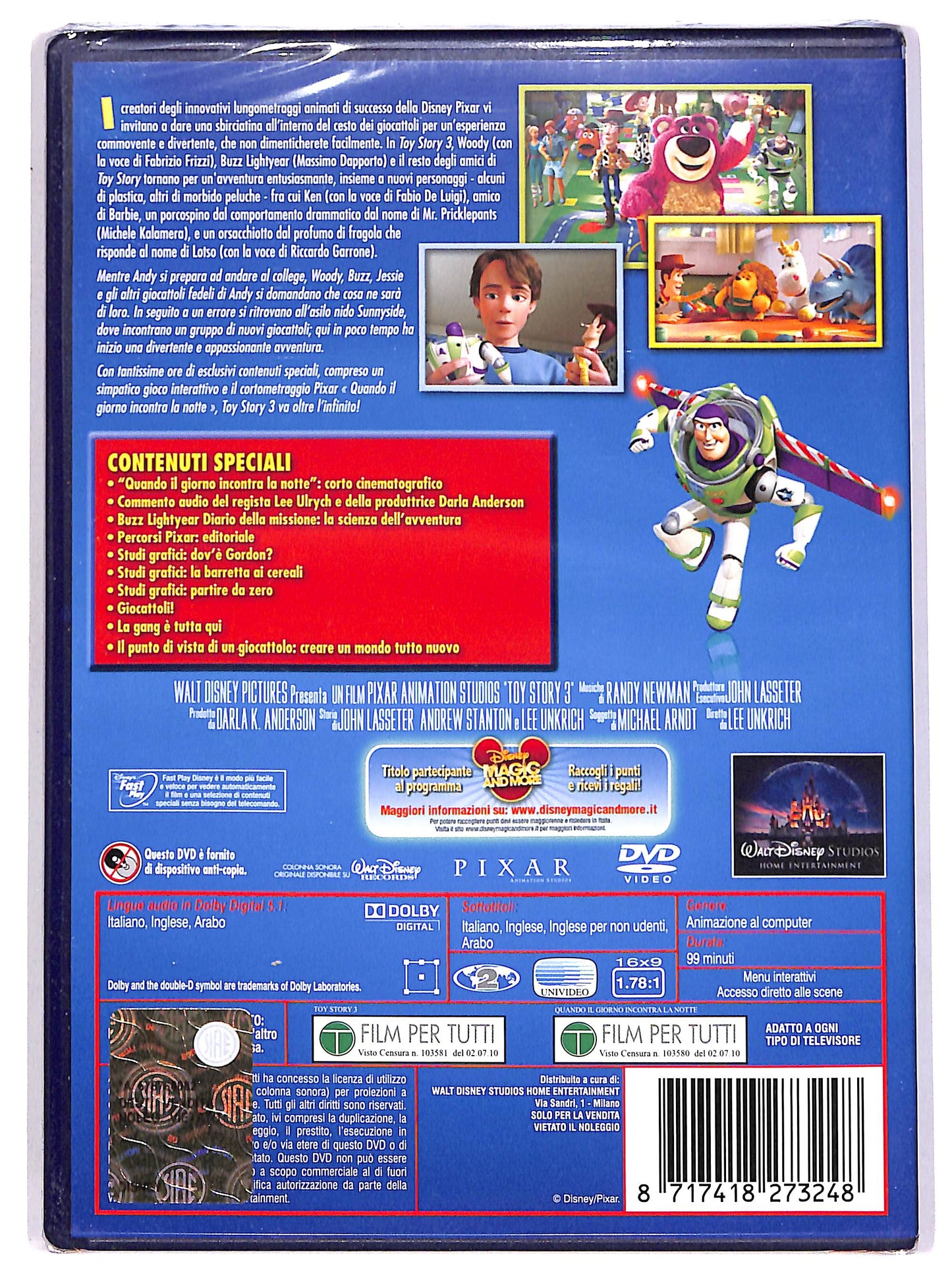 EBOND Toy Story 3 - La grande fuga DVD D621201