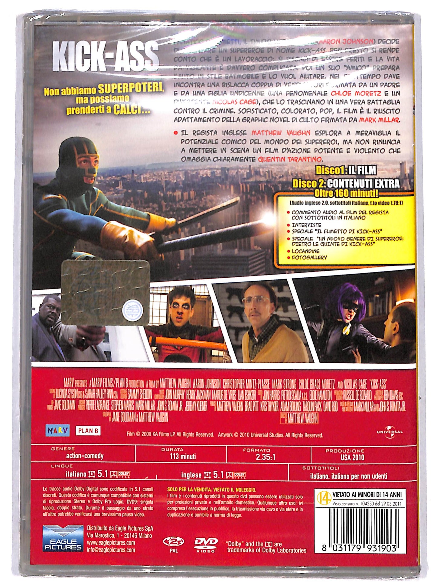 EBOND kick - ass DVD D621460