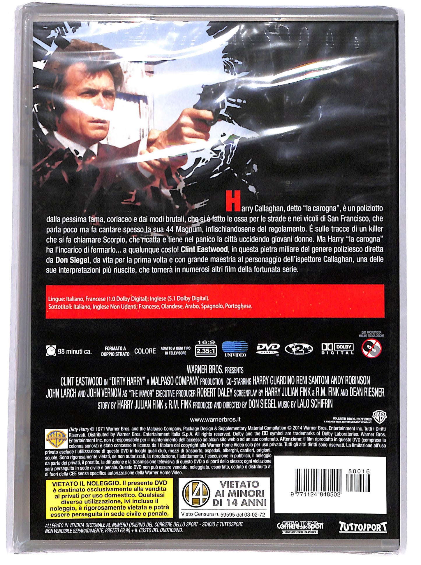 EBOND Ispettore Callaghan: il caso Scorpio e tuo! -  EDITORIALE  DVD D621702