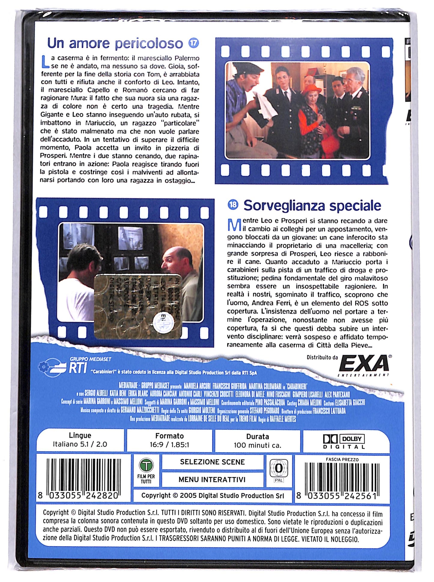 EBOND carabinieri vol. 9 -  EDITORIALE  DVD D621802