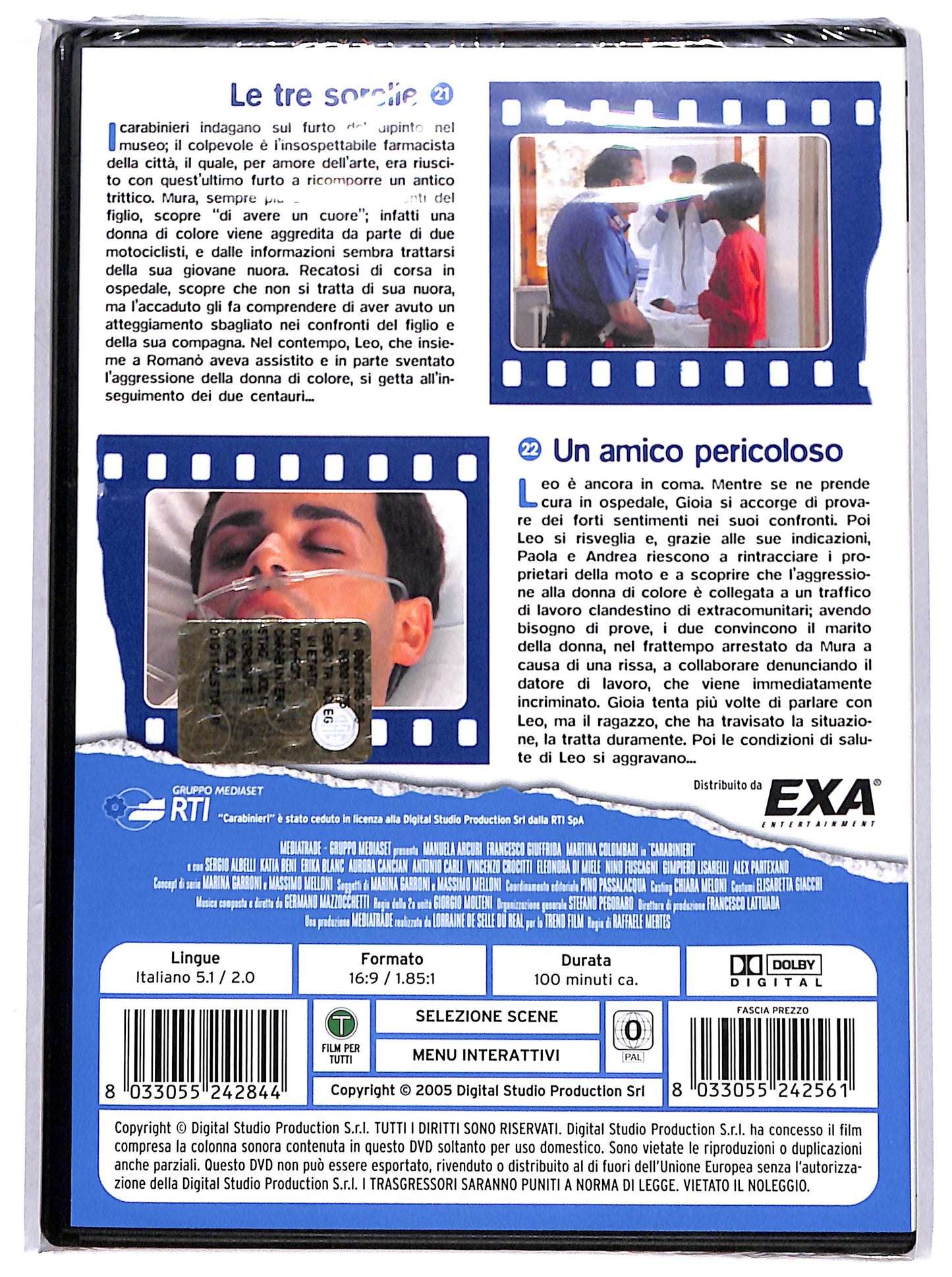 EBOND carabinieri volume 11 -  EDITORIALE  DVD D621804