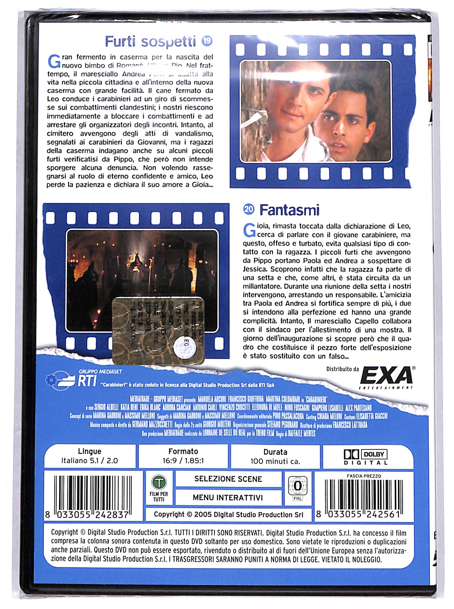 EBOND carabinieri volume 10 -  EDITORIALE  DVD D621805