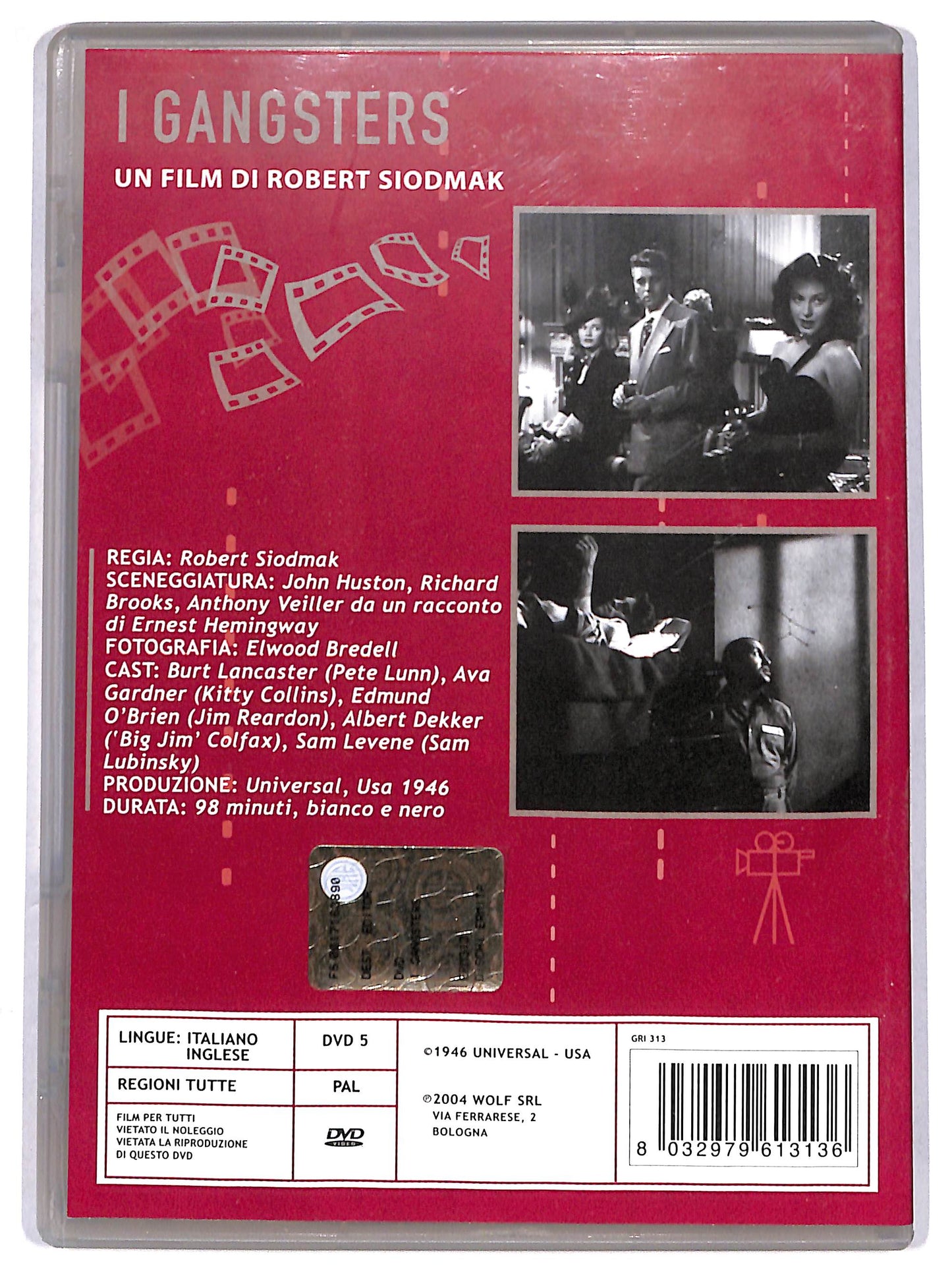 EBOND I gangsters -  EDITORIALE  DVD D621903