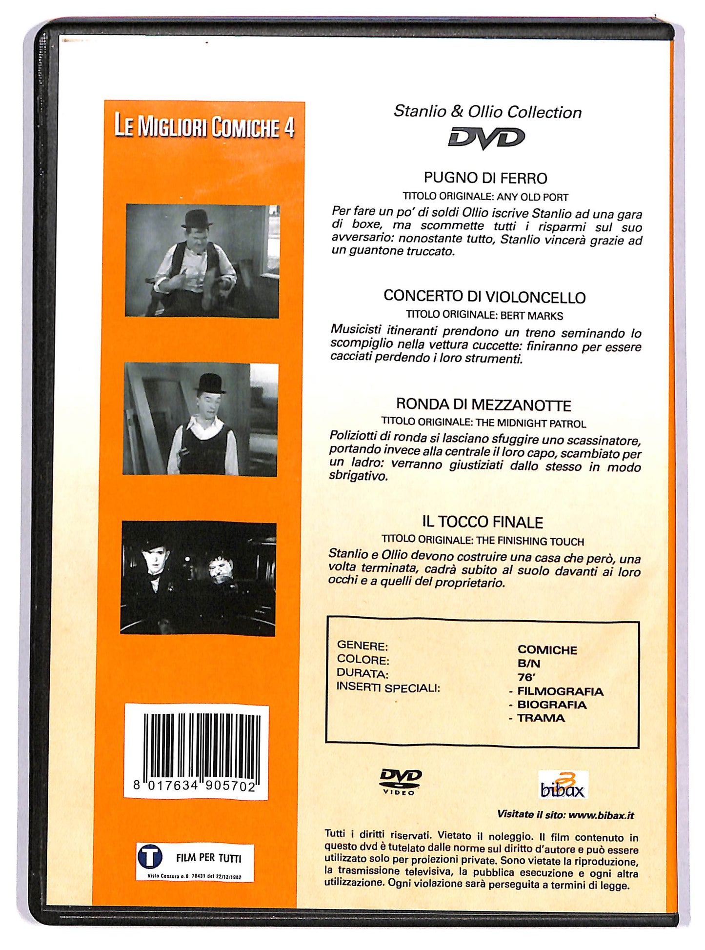 EBOND Stanlio & Ollio Collection - Le Migliori Comiche Vol.4 DVD D622306