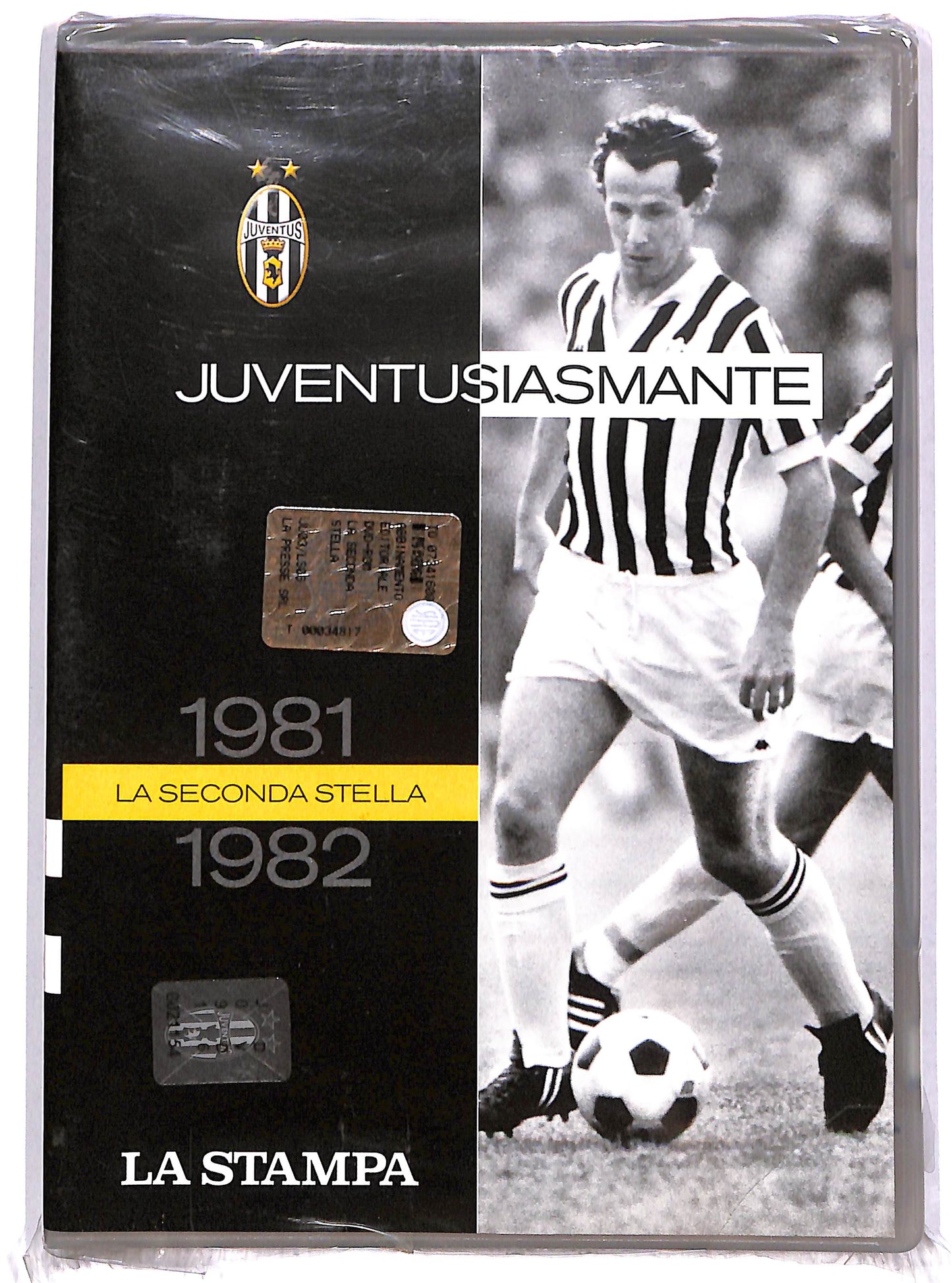 EBOND Juventusiasmante - La seconda stella 1981-1982 EDITORIALE DVD D622338