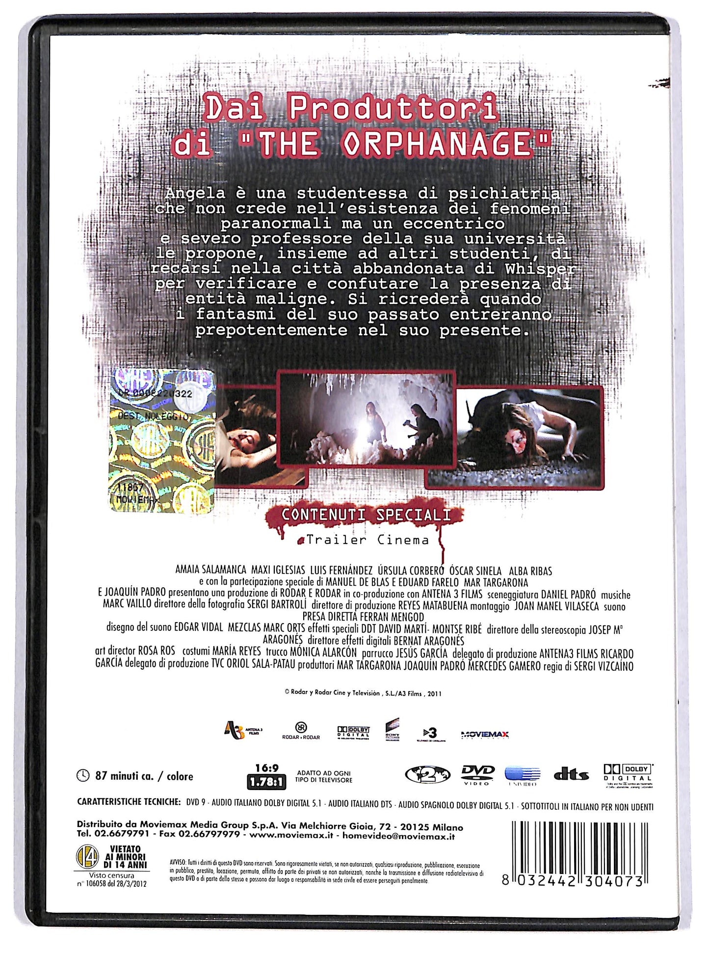 EBOND Paranormal Xperience Noleggio DVD D622366