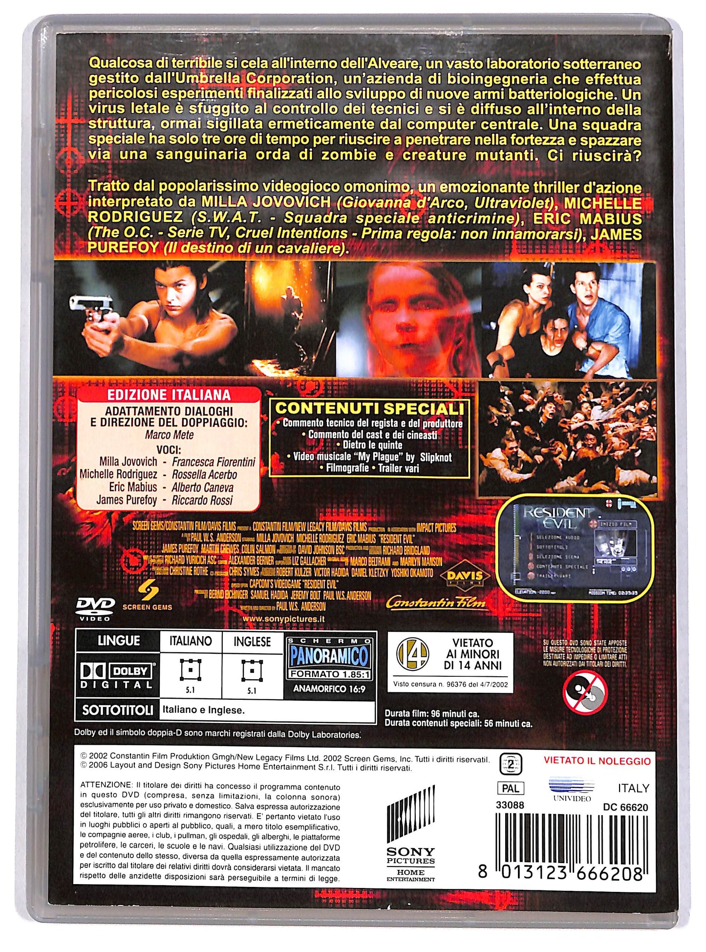 EBOND Resident Evil DVD D622416