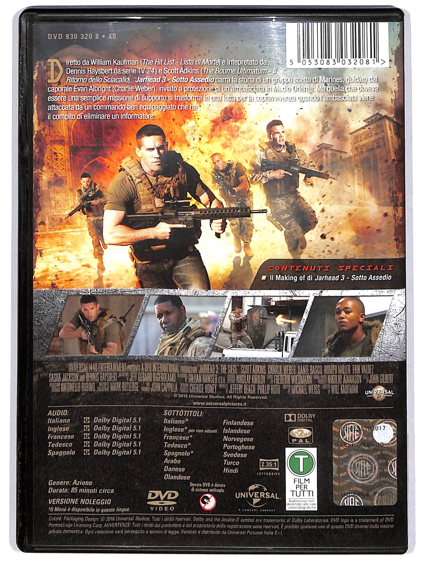 EBOND Jarhead 3 - Sotto assedio Noleggio DVD D622557