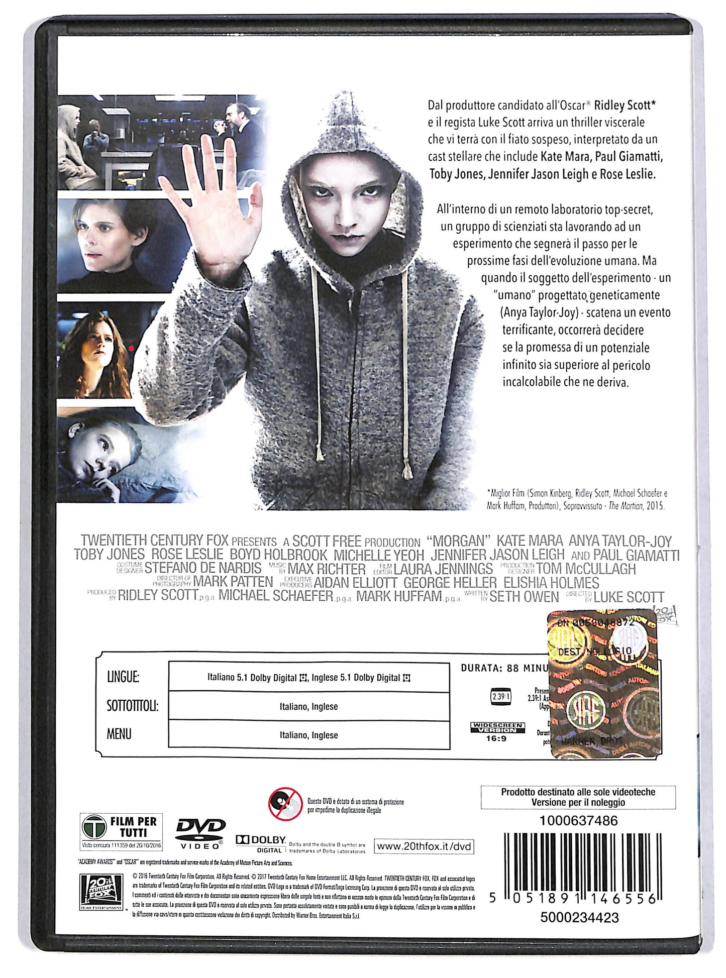 EBOND Morgan Noleggio DVD D622562