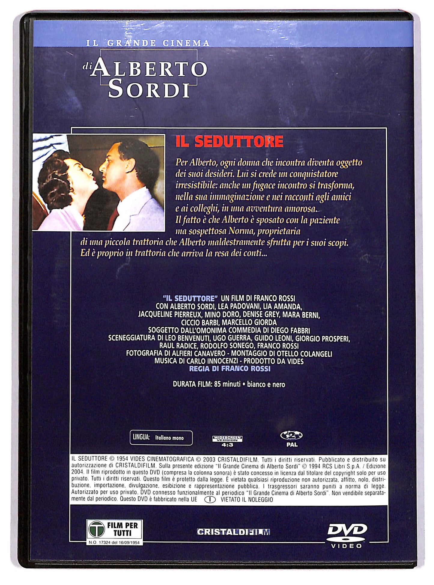 EBOND Il Seduttore EDITORIALE DVD D622638