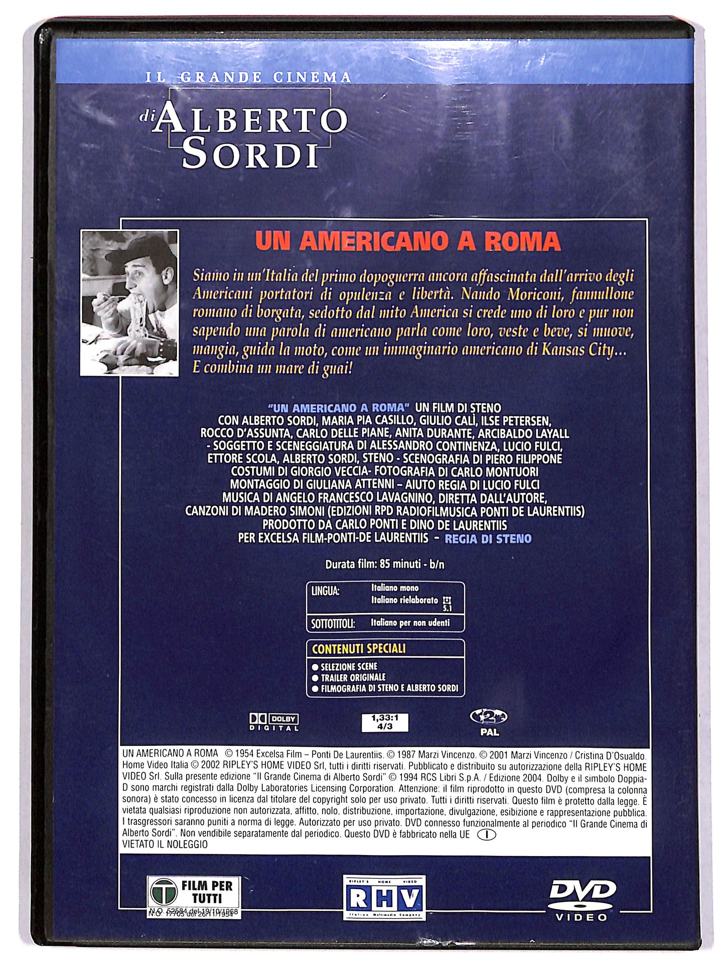 EBOND Un americano a Roma EDITORIALE DVD D622661