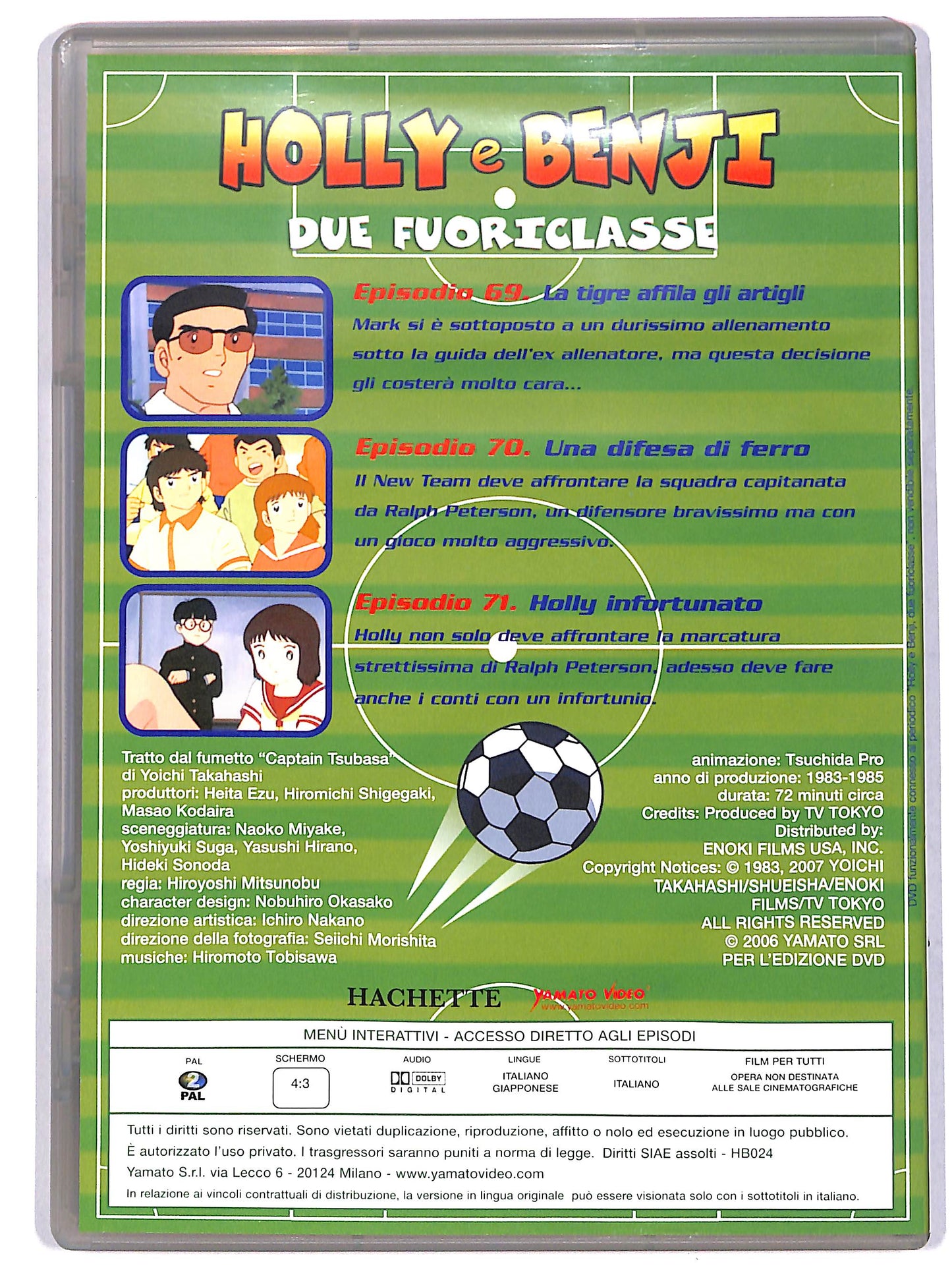 EBOND Holly e Benji - Due fuoriclasse (Dvd 24) EDITORIALE DVD D622955