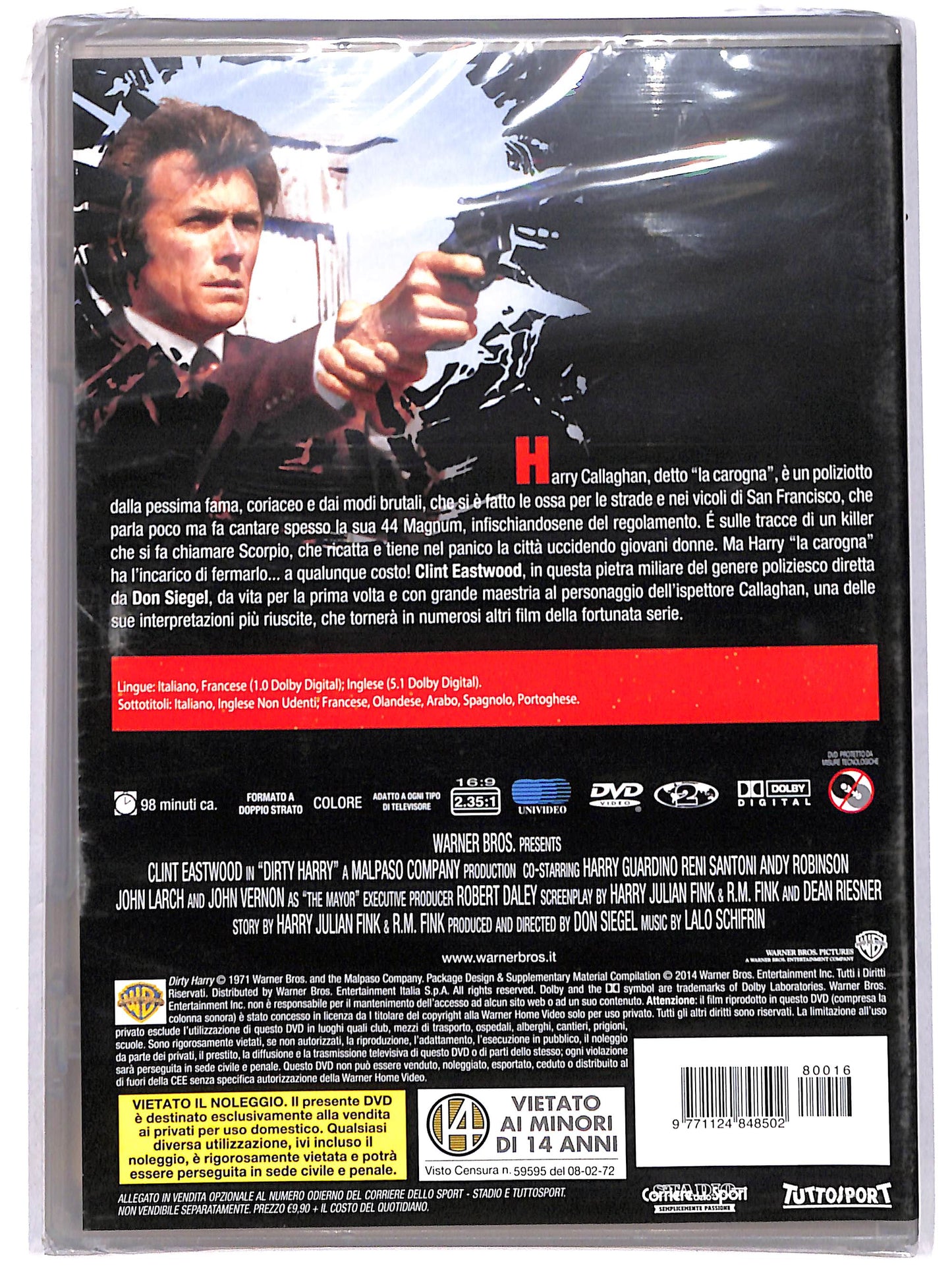 EBOND Ispettore Callaghan: il caso Scorpio e tuo! -  EDITORIALE  DVD D623102