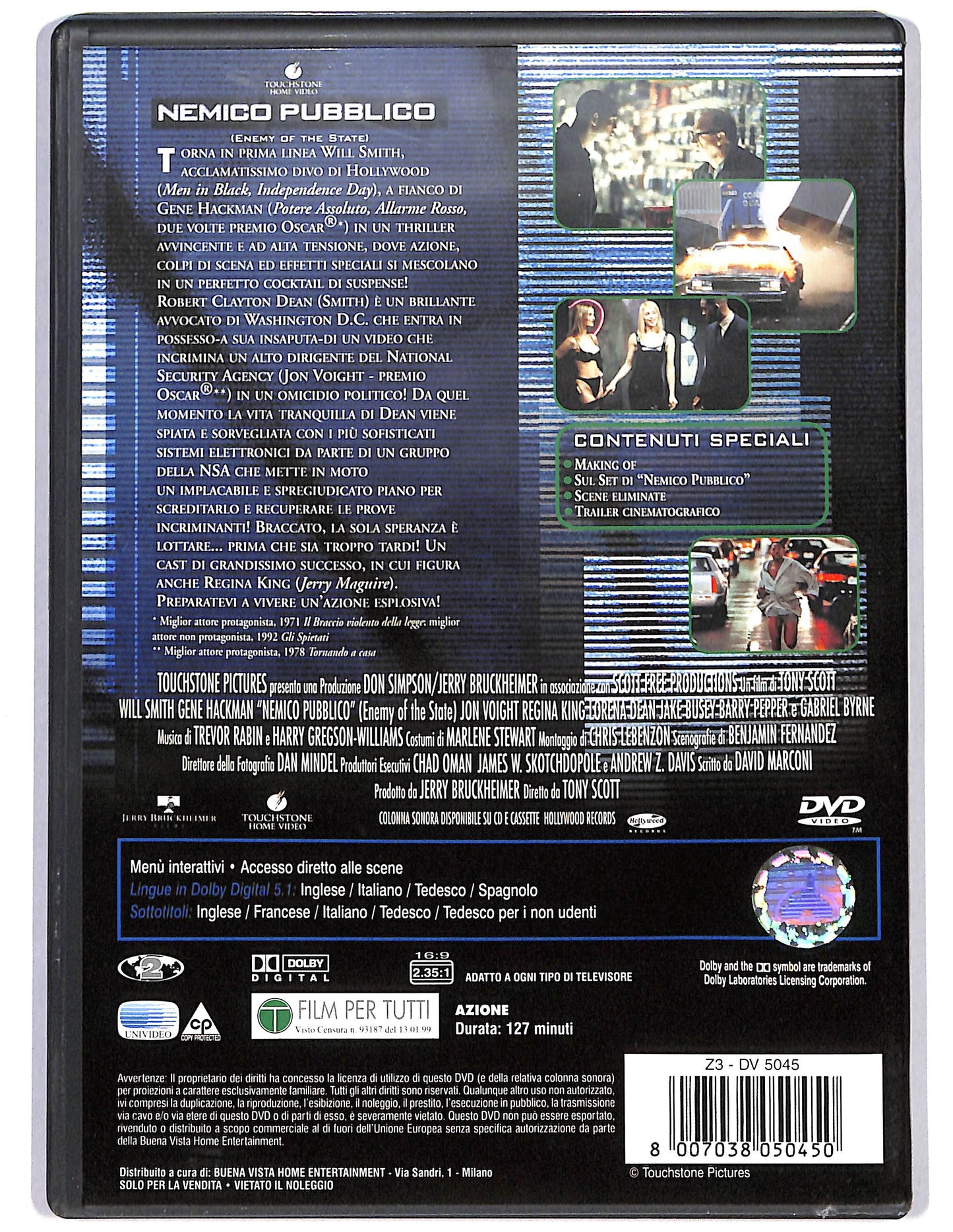 EBOND Nemico pubblico EDIZIONE SPECIALE DVD D623302