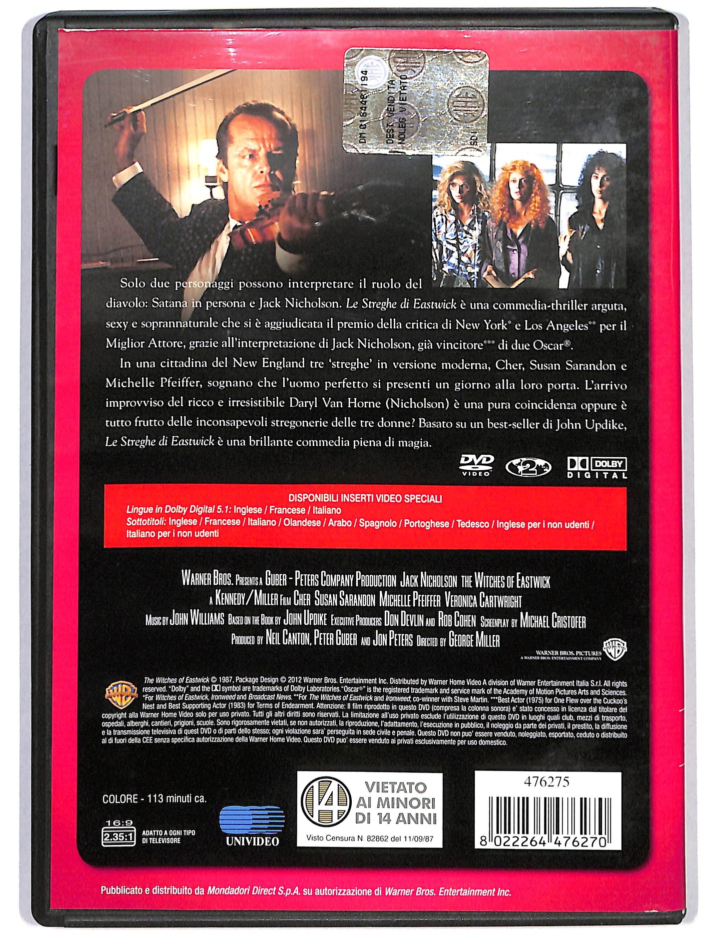 EBOND Le streghe di eastwich DVD D623315