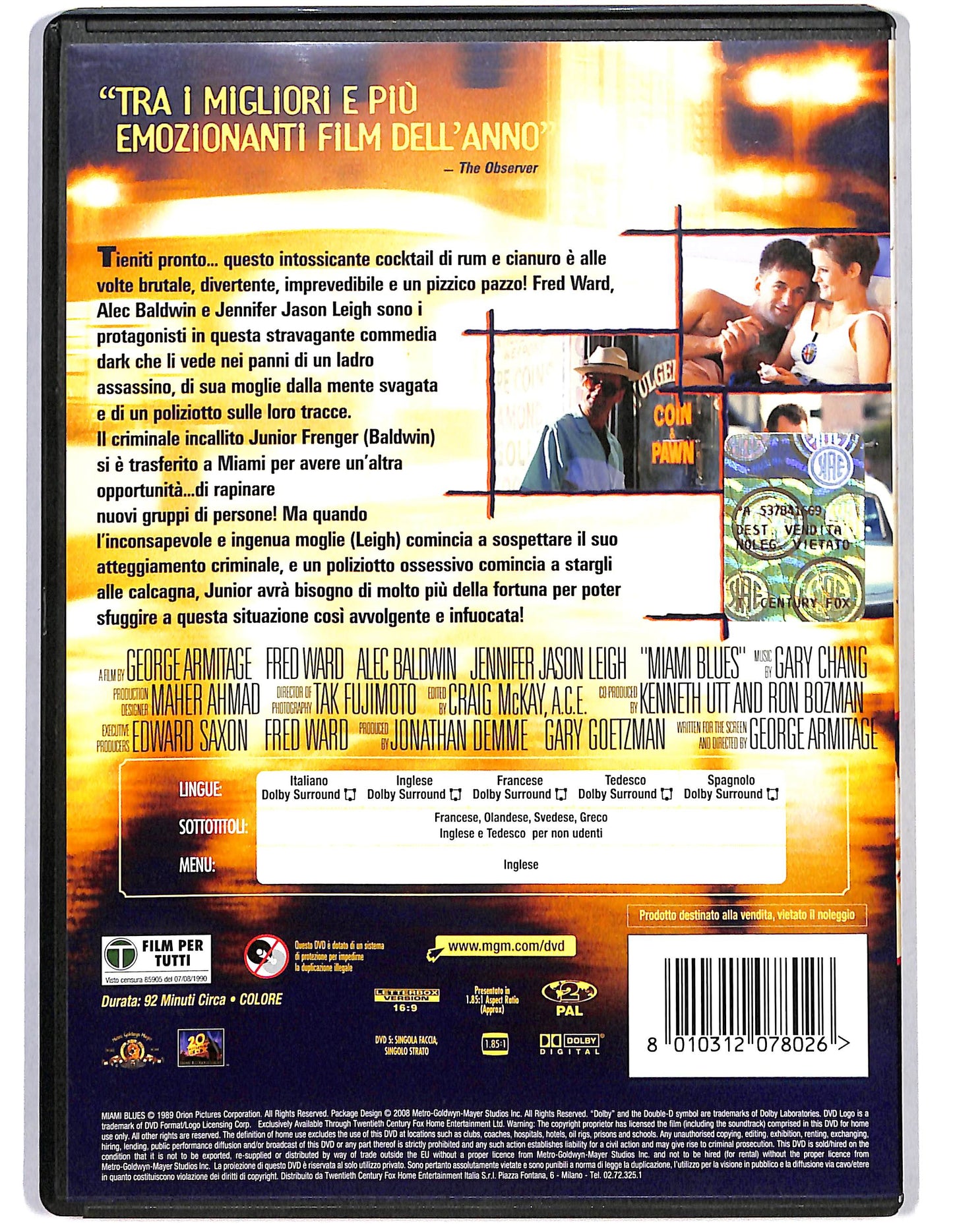 EBOND Miami blues DVD D623360