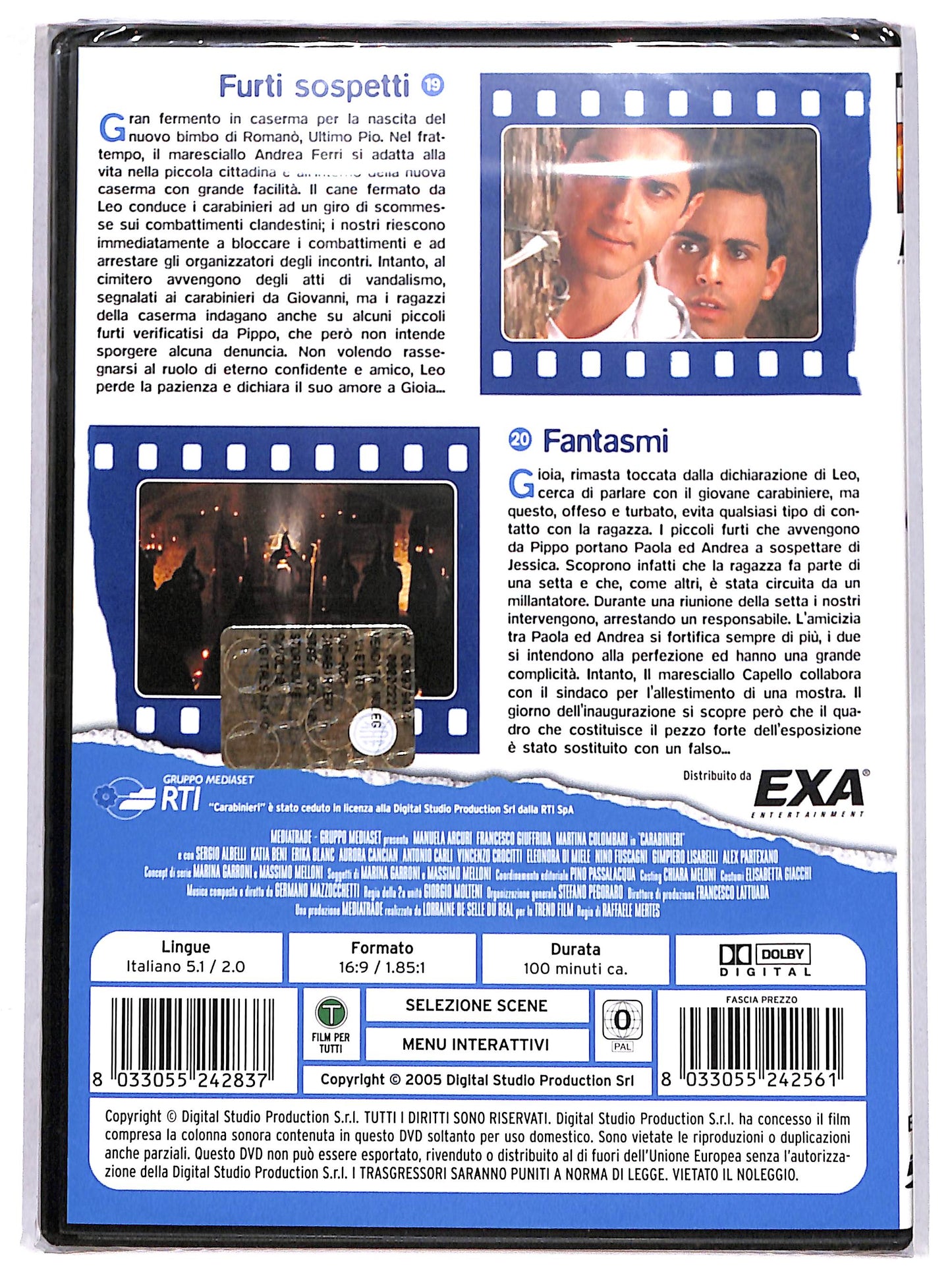 EBOND carabinieri volume 10 -  EDITORIALE  DVD D623705