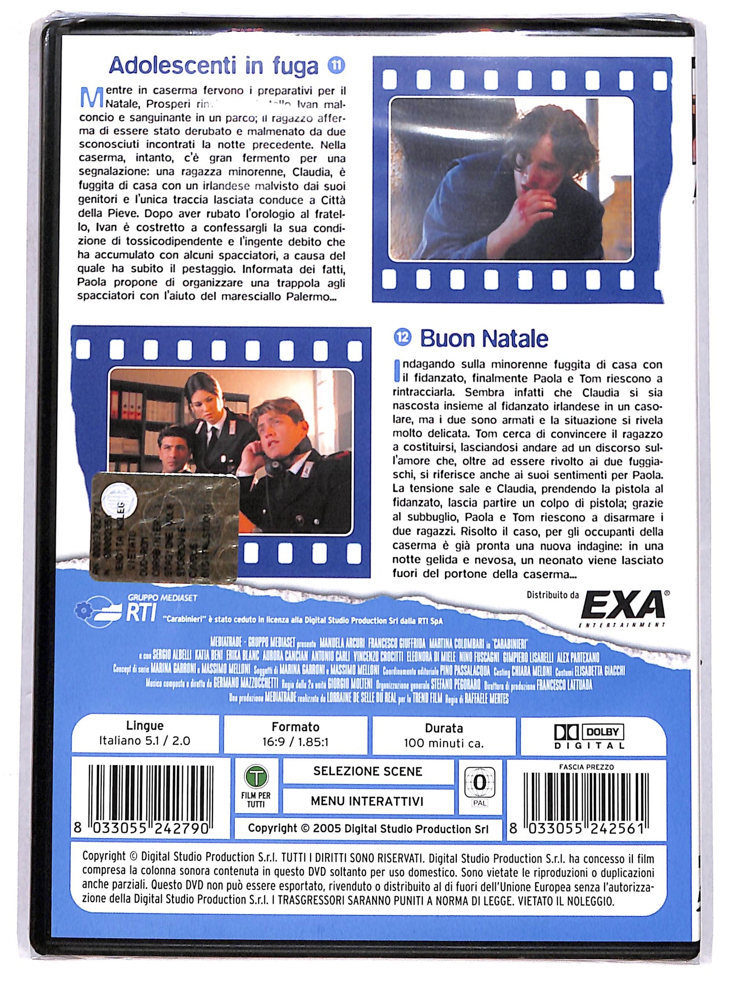 EBOND carabinieri volume 6 -  EDITORIALE  DVD D623706