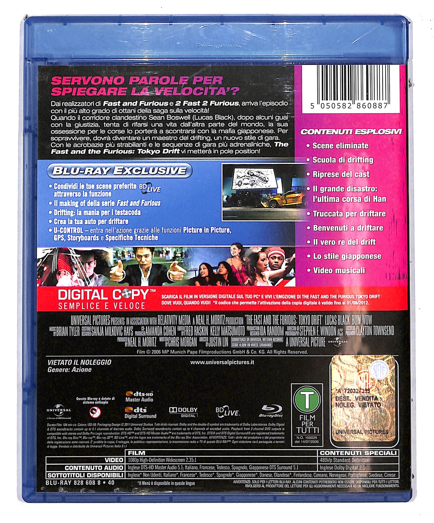 EBOND The fast and the furious - Tokyo drift  BLURAY D624148