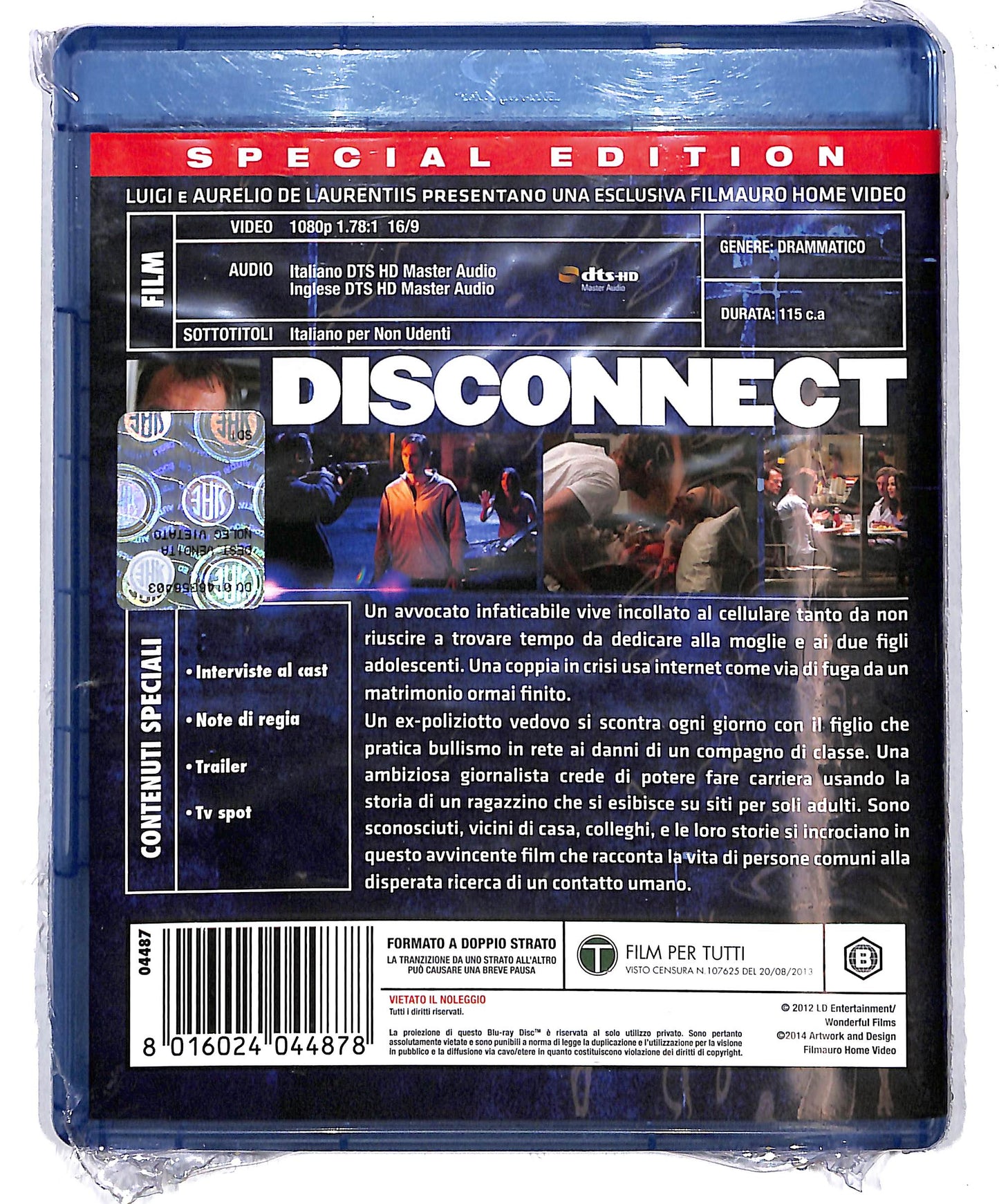 EBOND Disconnect Special Edition BLURAY D624169