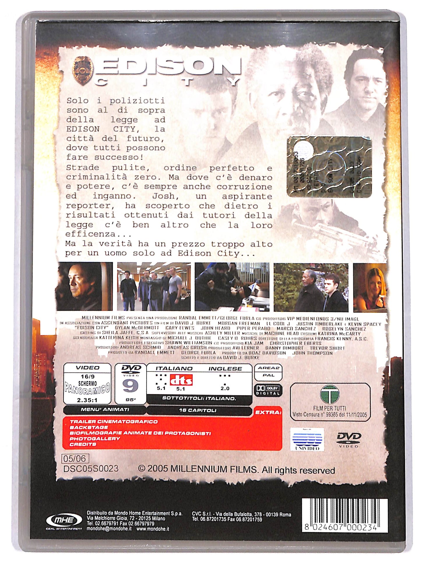 EBOND edison city DVD D624213