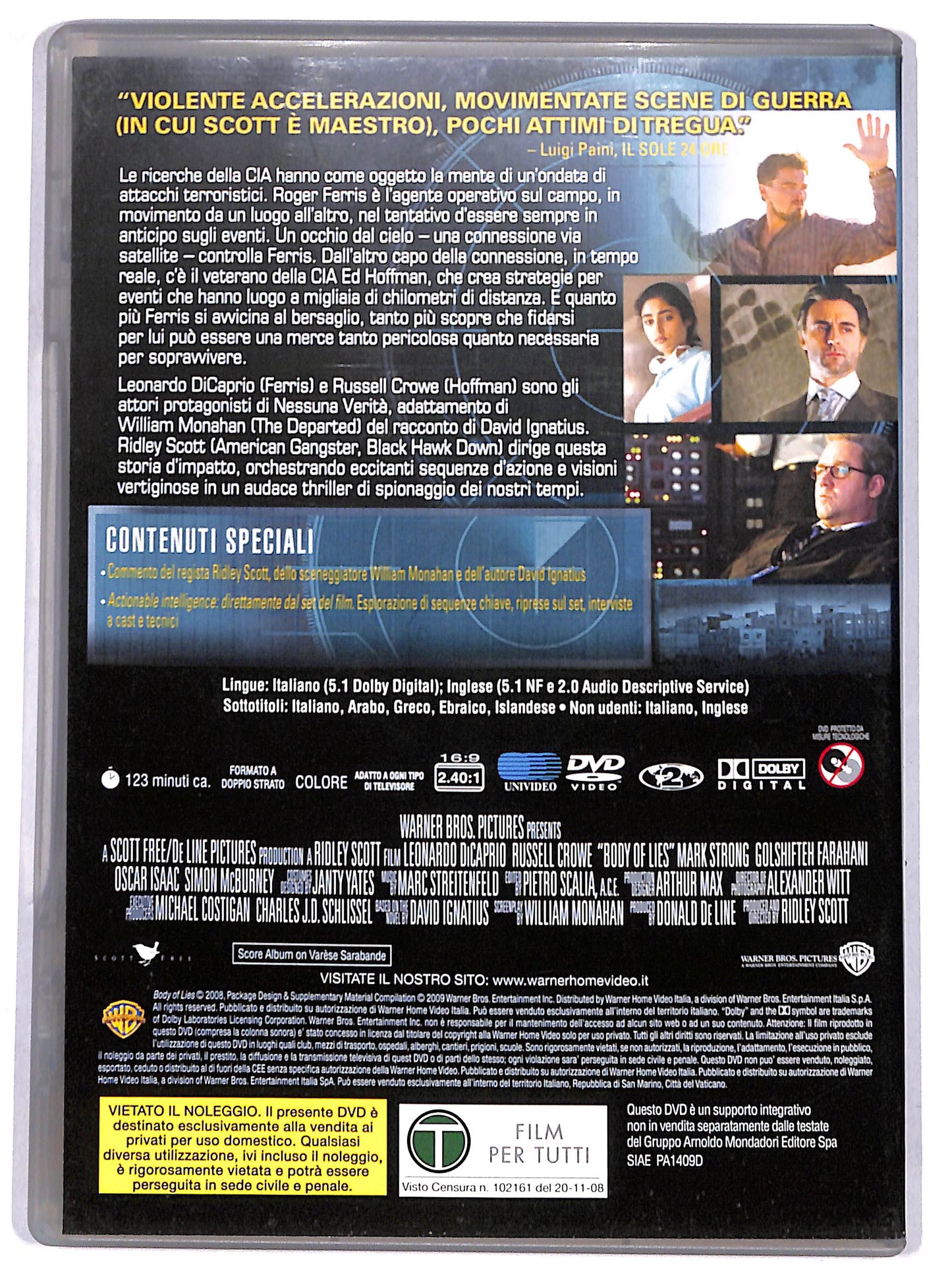 EBOND Nessuna verita -  EDITORIALE  DVD D624401