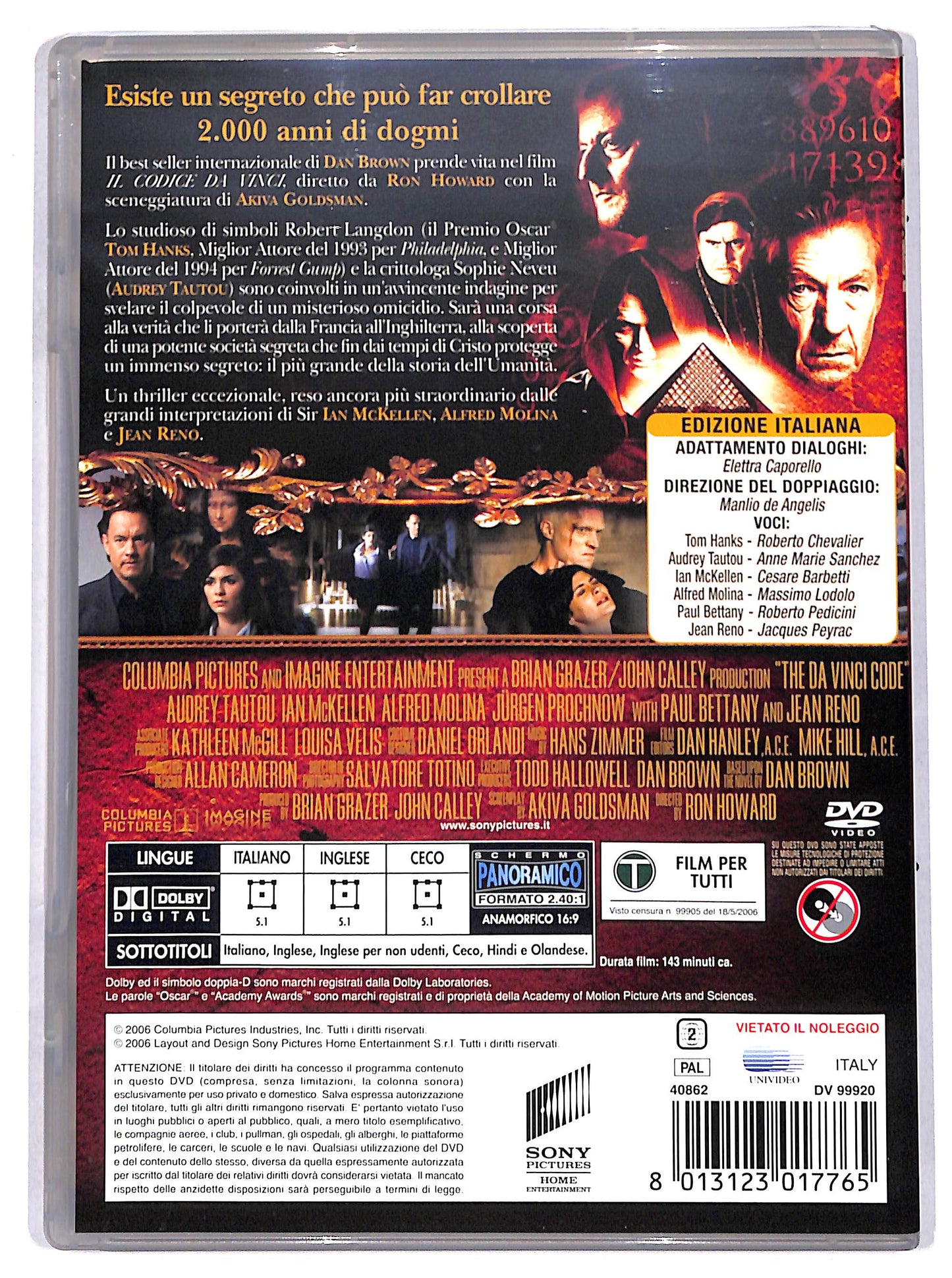 EBOND il codice da vinci DVD D624462