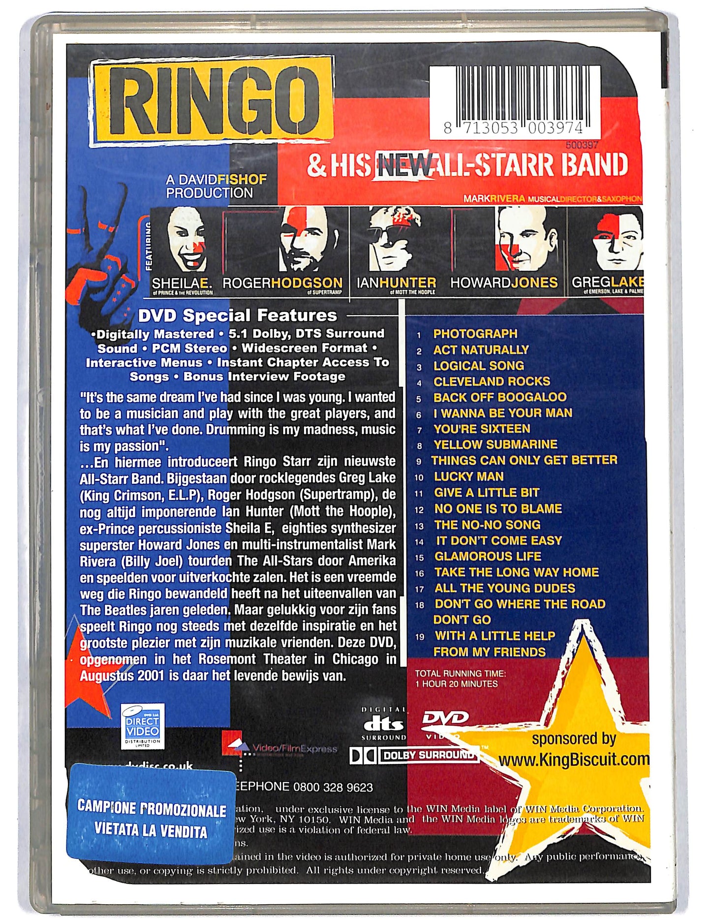 EBOND Ringo & his new all - starr band DVD D624525