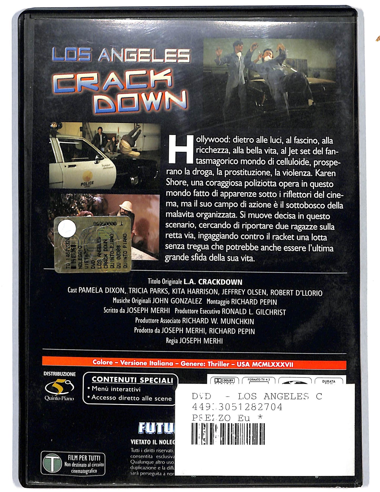 EBOND Los Angeles Crack Down DVD D624530