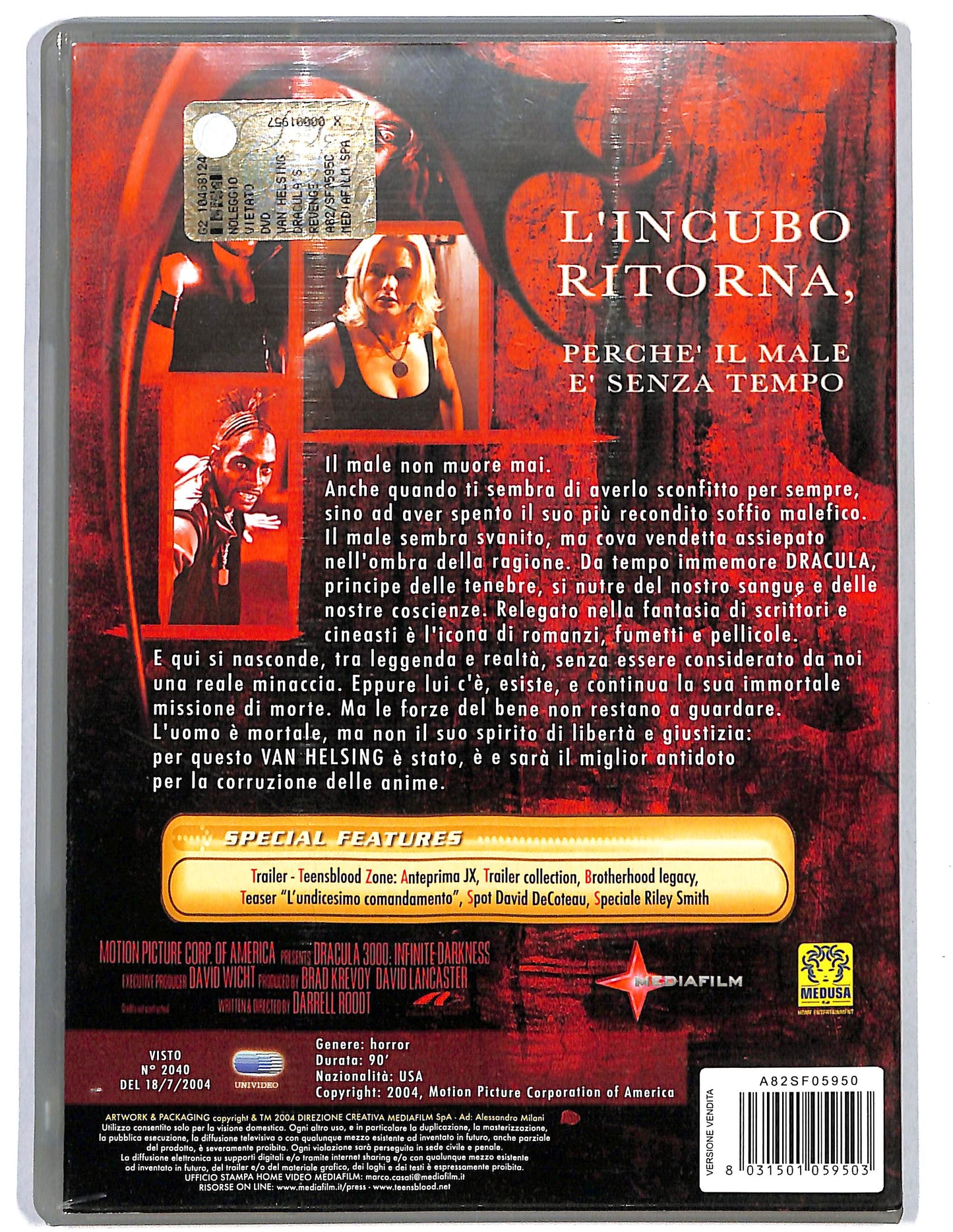 EBOND Van Helsing - Dracula's Revenge DVD D624542