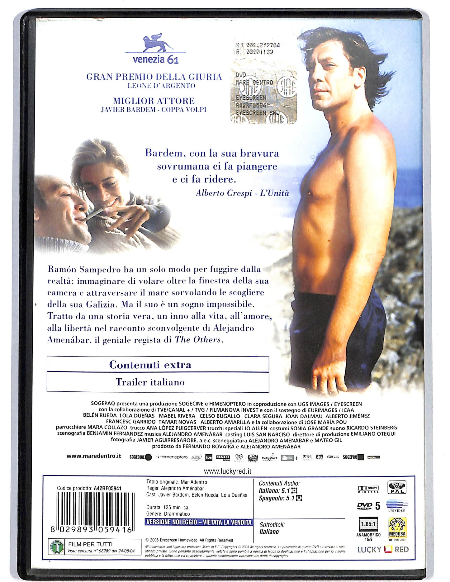EBOND Mare dentro NOLEGGIO DVD D624623