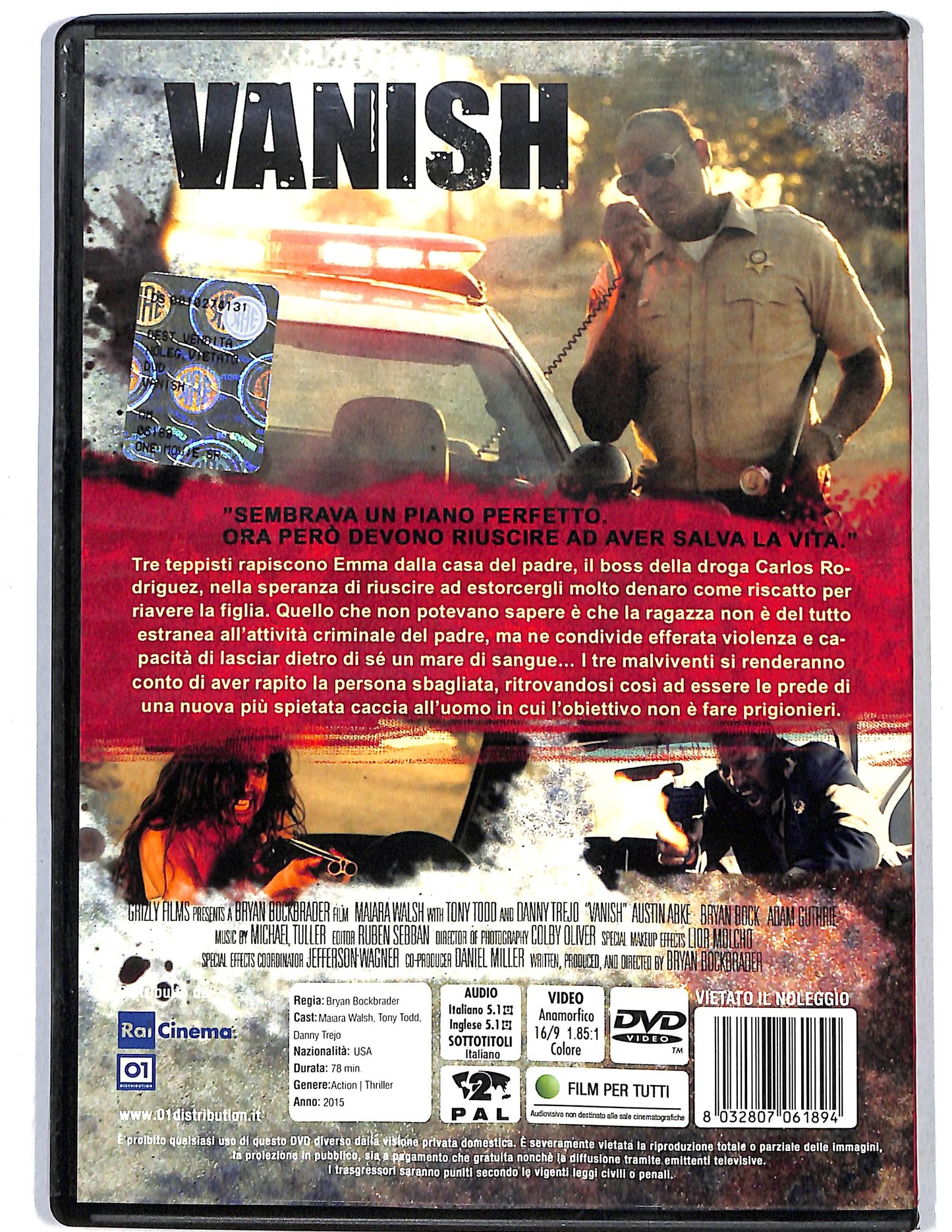 EBOND Vanish sequestro letale DVD D624659