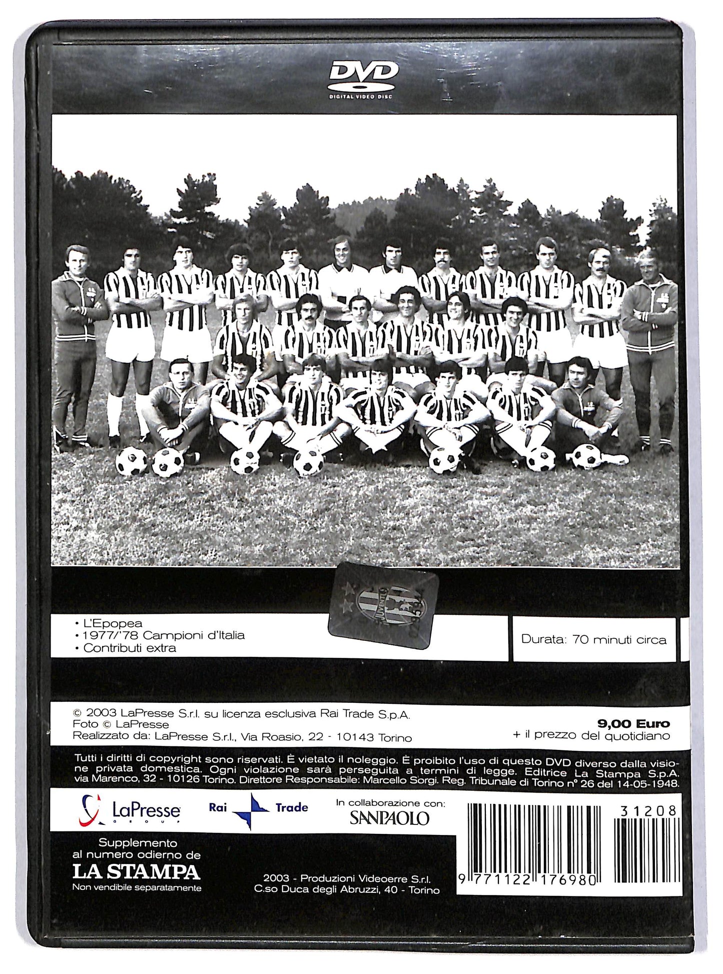 EBOND Juventusiasmante - Trapattoni si ripete 1977/1978 EDITORIALE DVD D624731