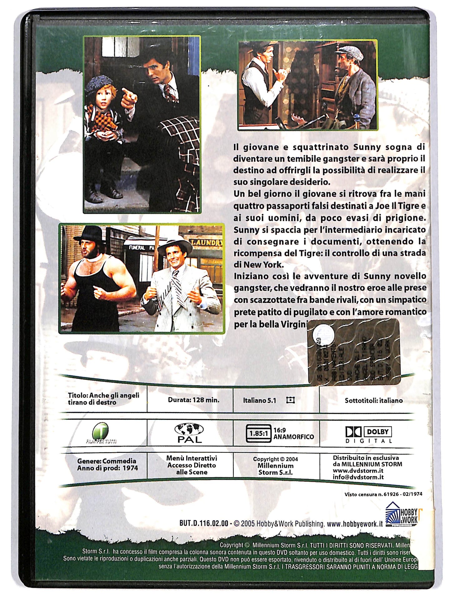EBOND Anche gli angeli tirano di destro EDITORIALE DVD D624843