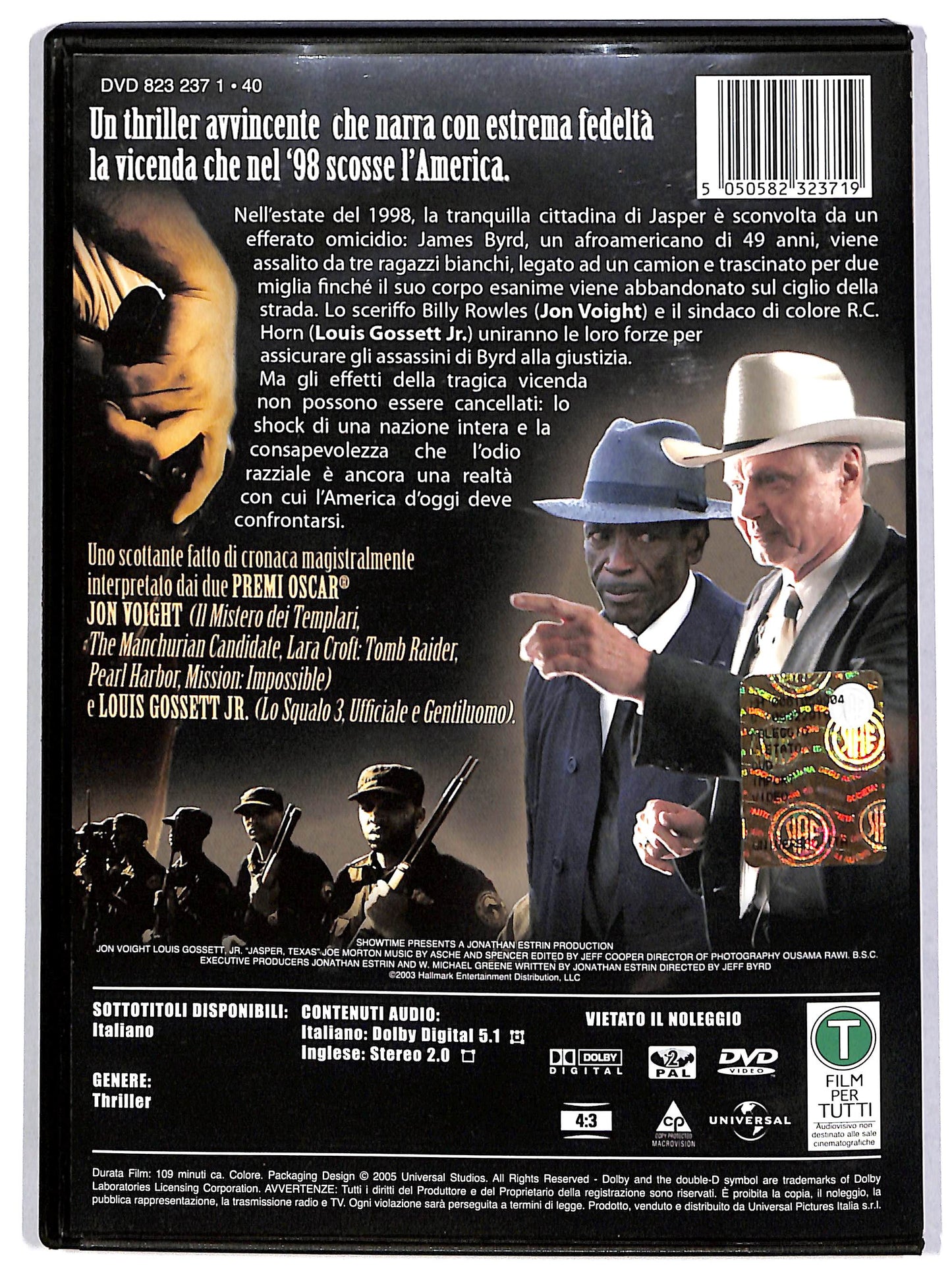 EBOND Jasper, Texas - La citta dell'odio DVD D624848