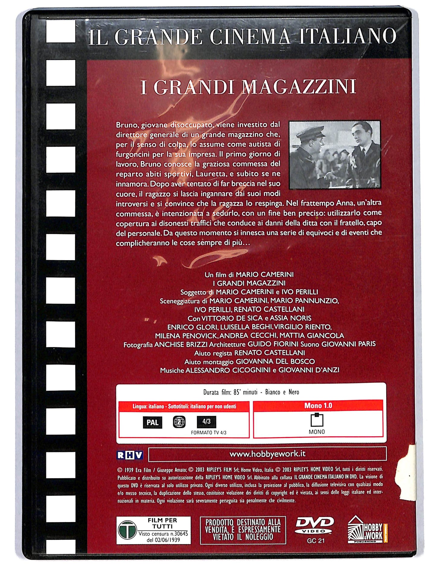 EBOND I grandi magazzini EDITORIALE  DVD D624917