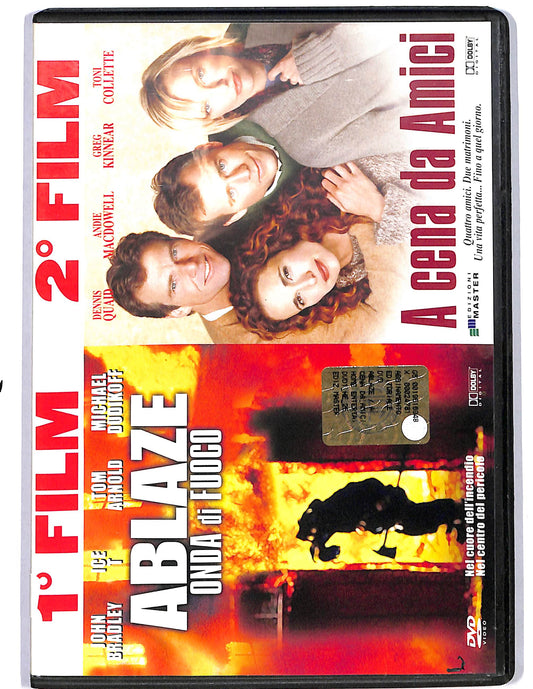 EBOND Ablaze onda di fuoco - A cena da amici (2film) EDITORIALE DVD D624956