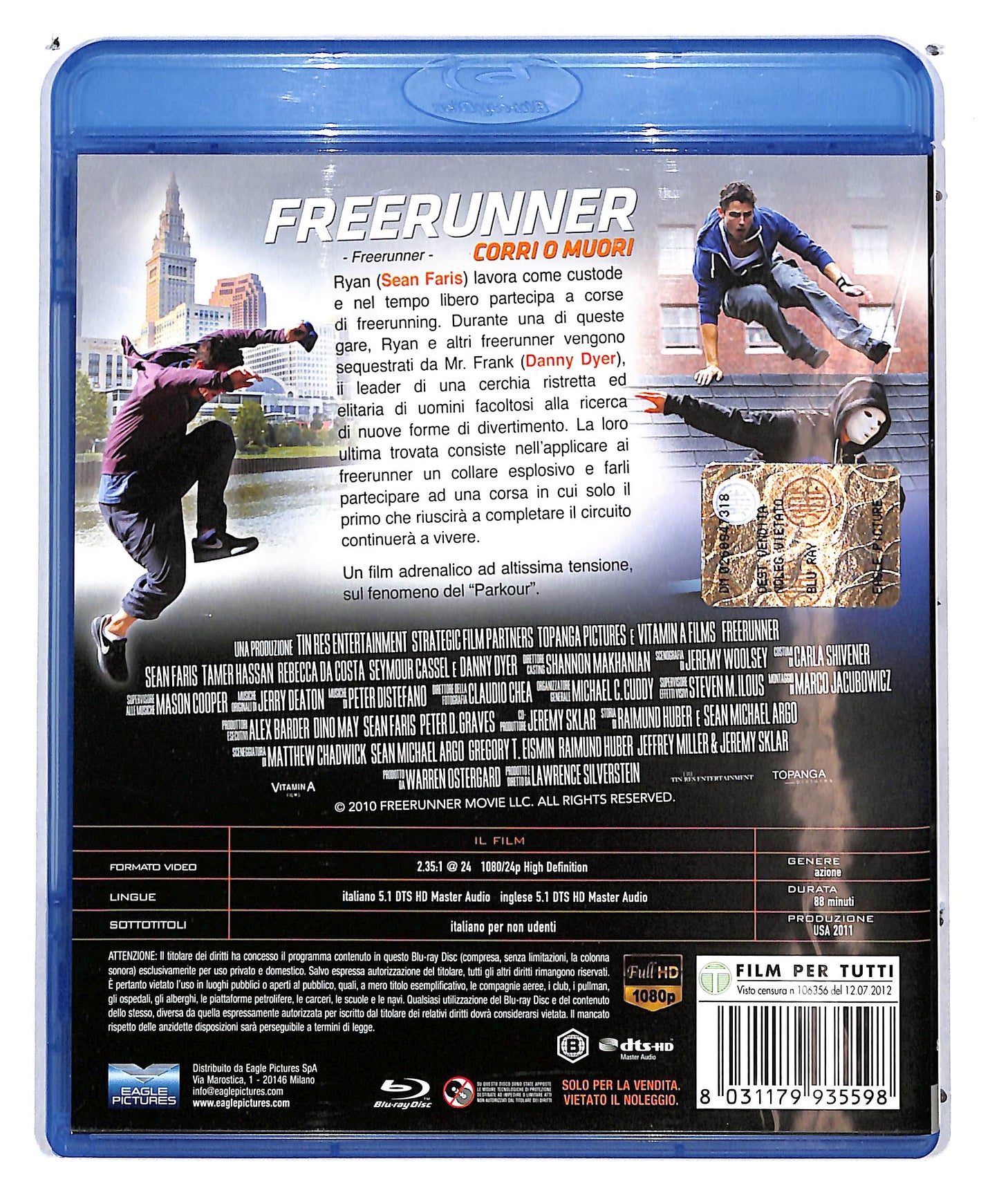 EBOND Freerunner - Corri O Muori  BLURAY D625064