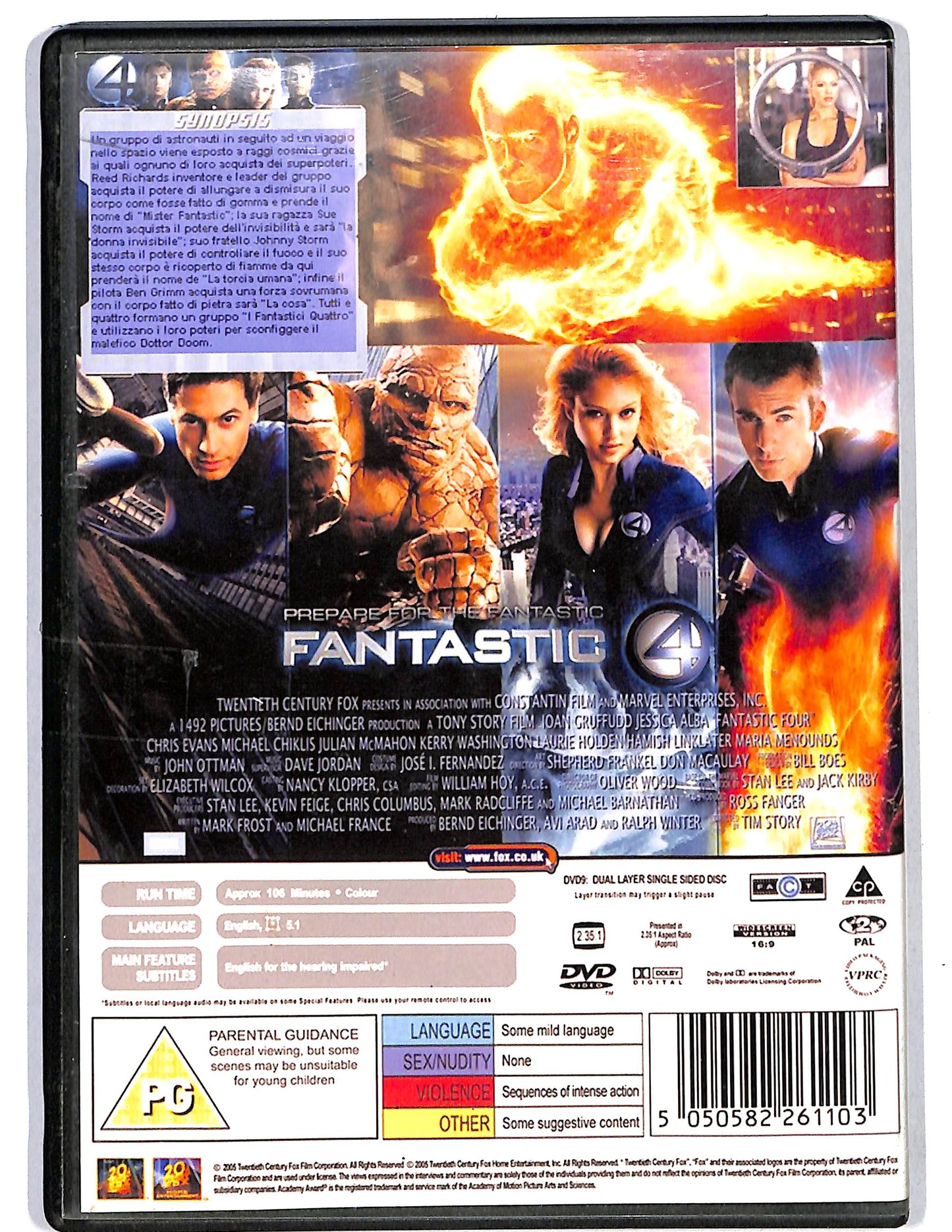 EBOND Fantastic 4 - NO ITA DVD D625243