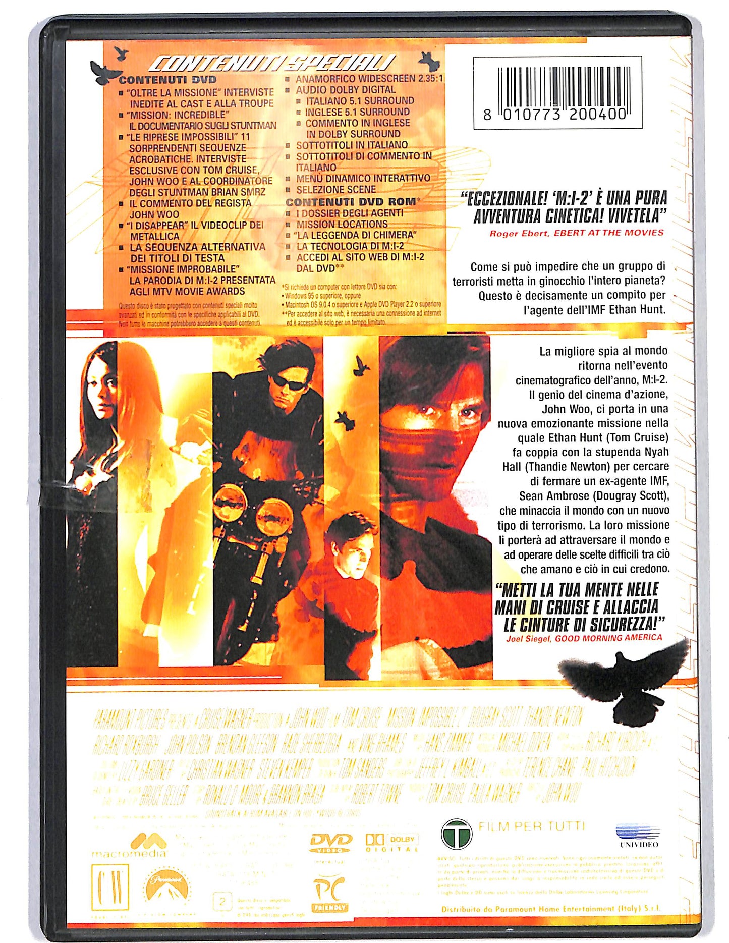 EBOND Mission Impossible 2  DVD D625252