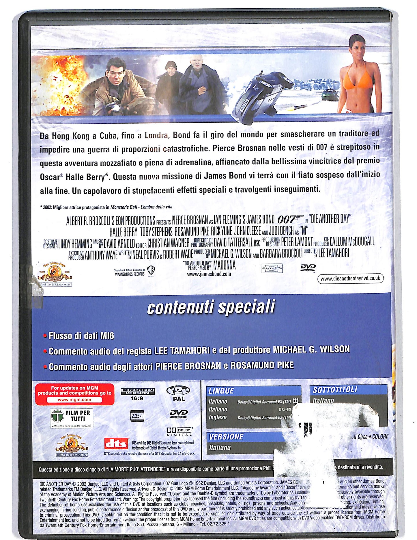EBOND 007 - La morte puo attendere  EDITORIALE DVD D625317