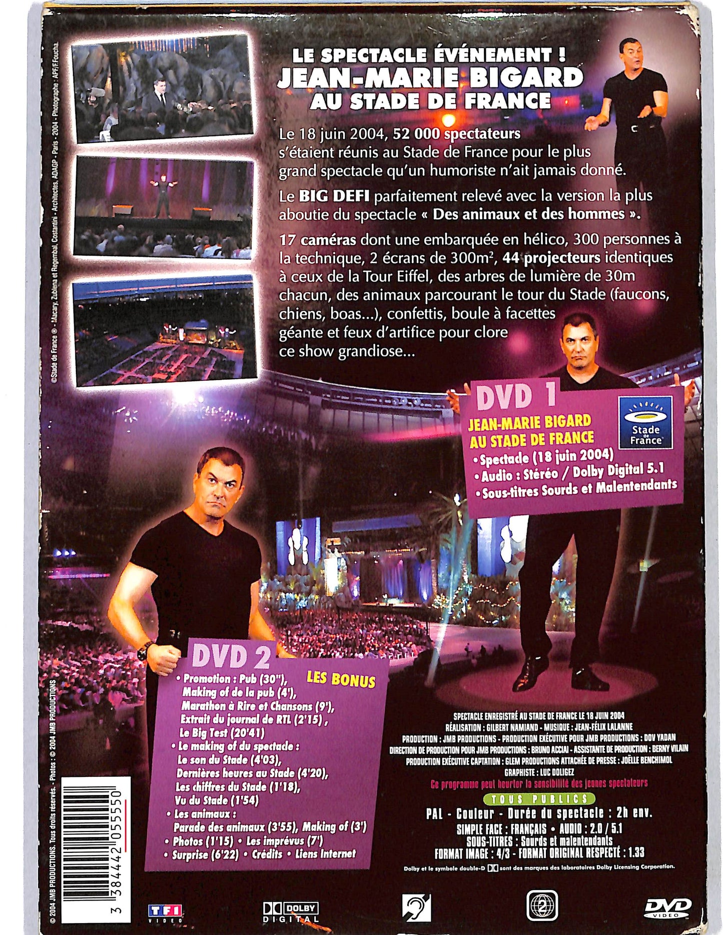 EBOND Bigard au Stade de France DVD D625318