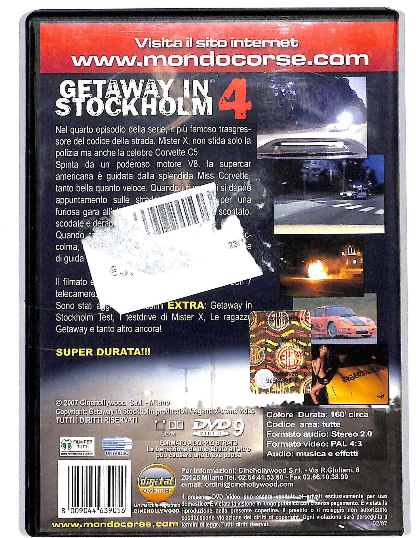 EBOND Getaway in stockholm 4 DVD D625334