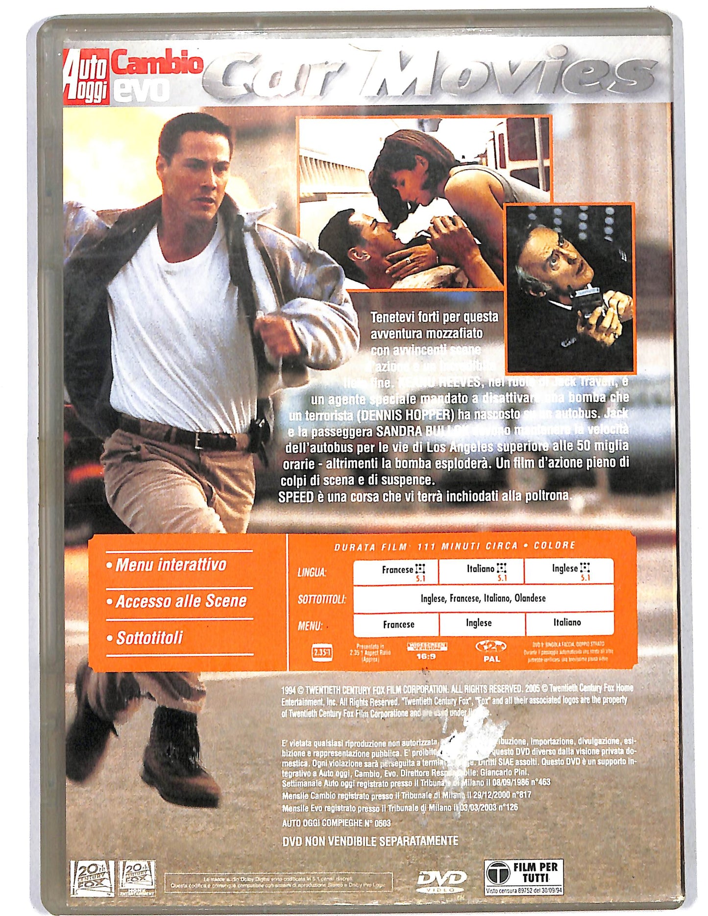 EBOND Speed EDITORIALE DVD D625348