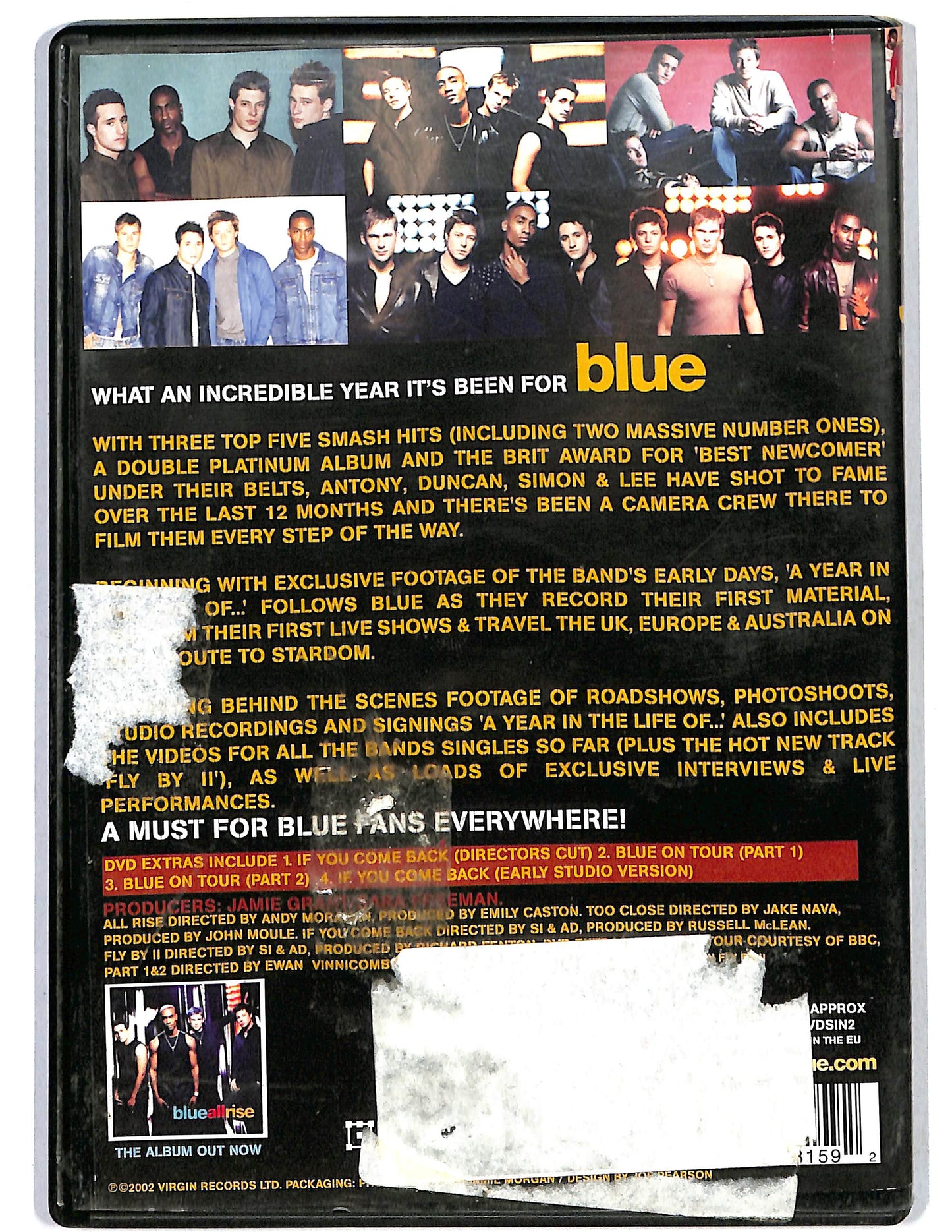 EBOND Blue a year in the life of... DVD D625354