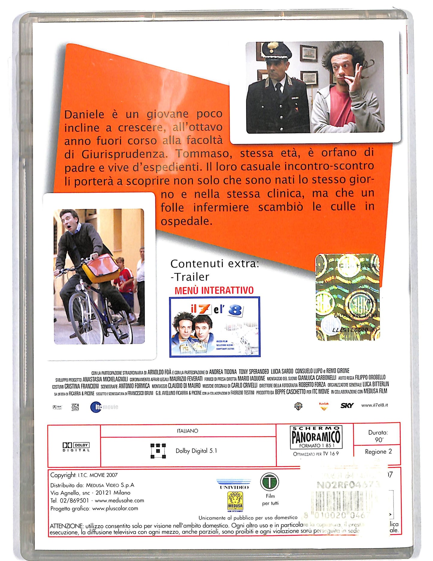 EBOND Il 7 e l'8 NOLEGGIO DVD D625636