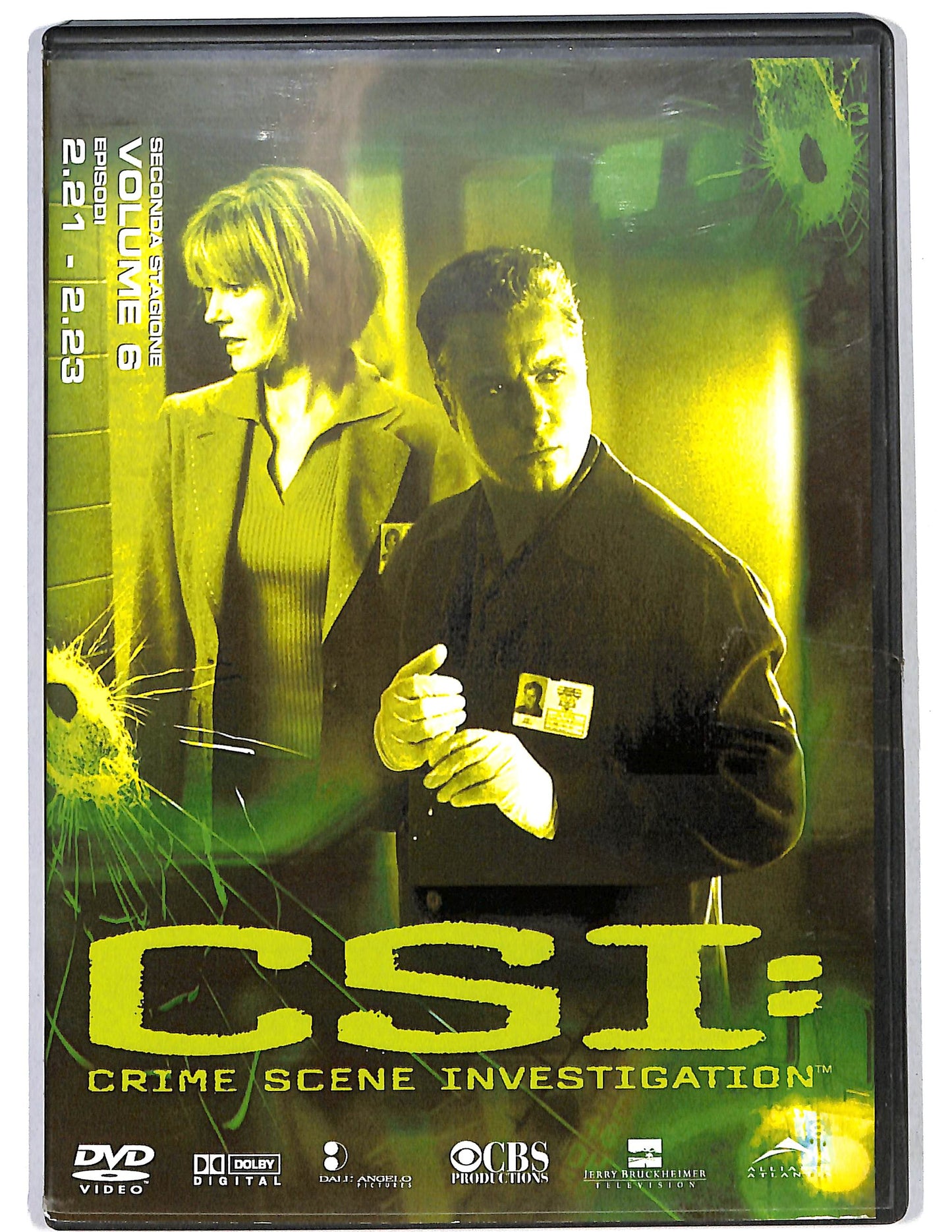 EBOND CSI crime scene investigation seconda stag. vol 6 EDITORIALE DVD D625716